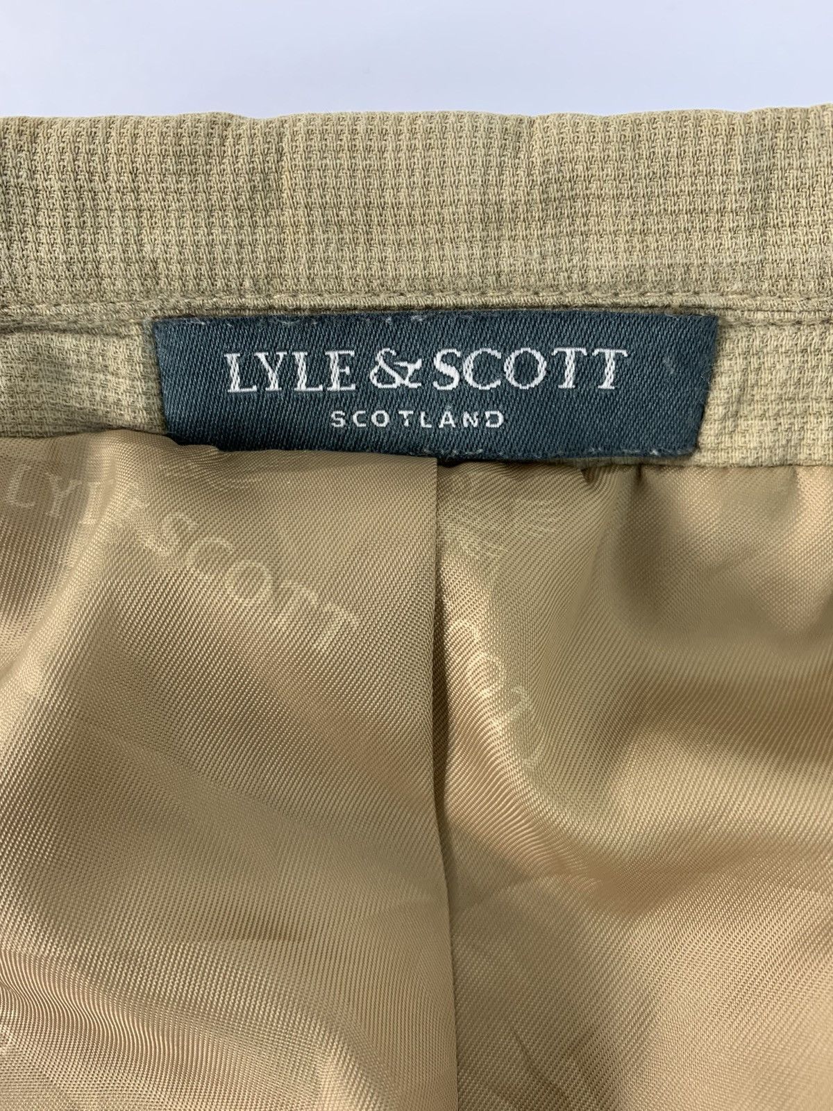 Lyle & Scott 90s Lyle & Scott Scotland Simple Coat Jacket Size US M / EU 48-50 / 2 - 7 Thumbnail
