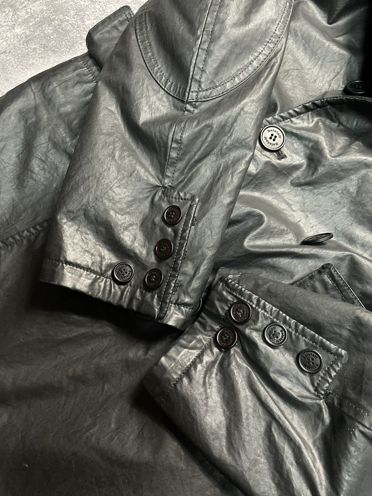 Belstaff BELSTAFF COAT Gold Label 3 Pocket Wool Like WAXED Jacket Size US L / EU 52-54 / 3 - 18 Thumbnail