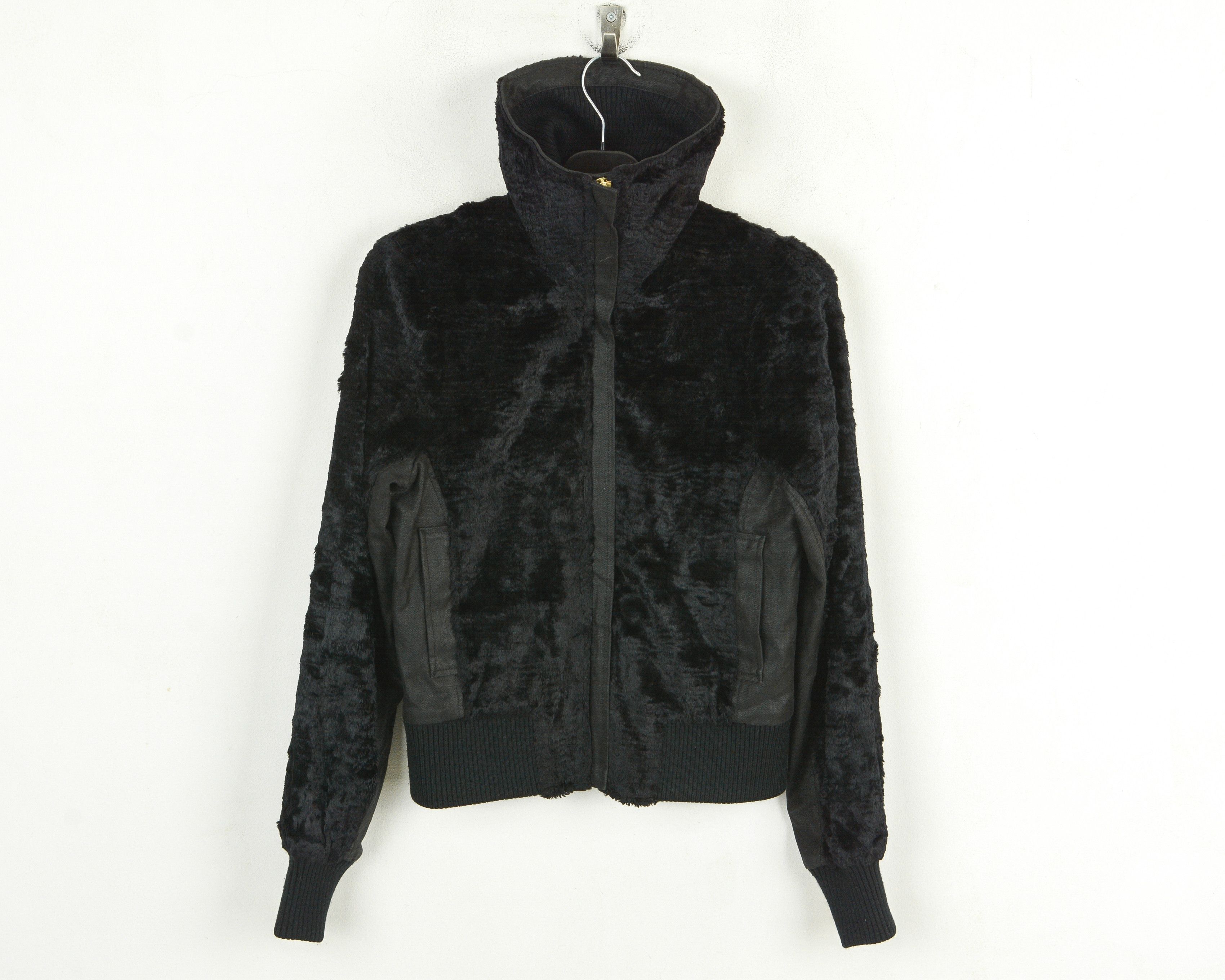 Tiger of Sweden Missing Womens S Jacket EU 36 Black Fur Cotton Coat US 4 UK Size S / US 4 / IT 40 - 1 Thumbnail