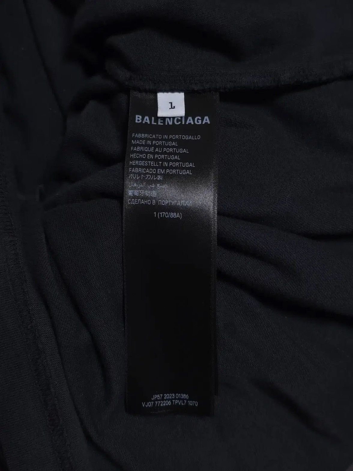 Balenciaga Balenciaga Unity Layered Oversized Zip Up Hoodie Size US S / EU 44-46 / 1 - 6 Thumbnail
