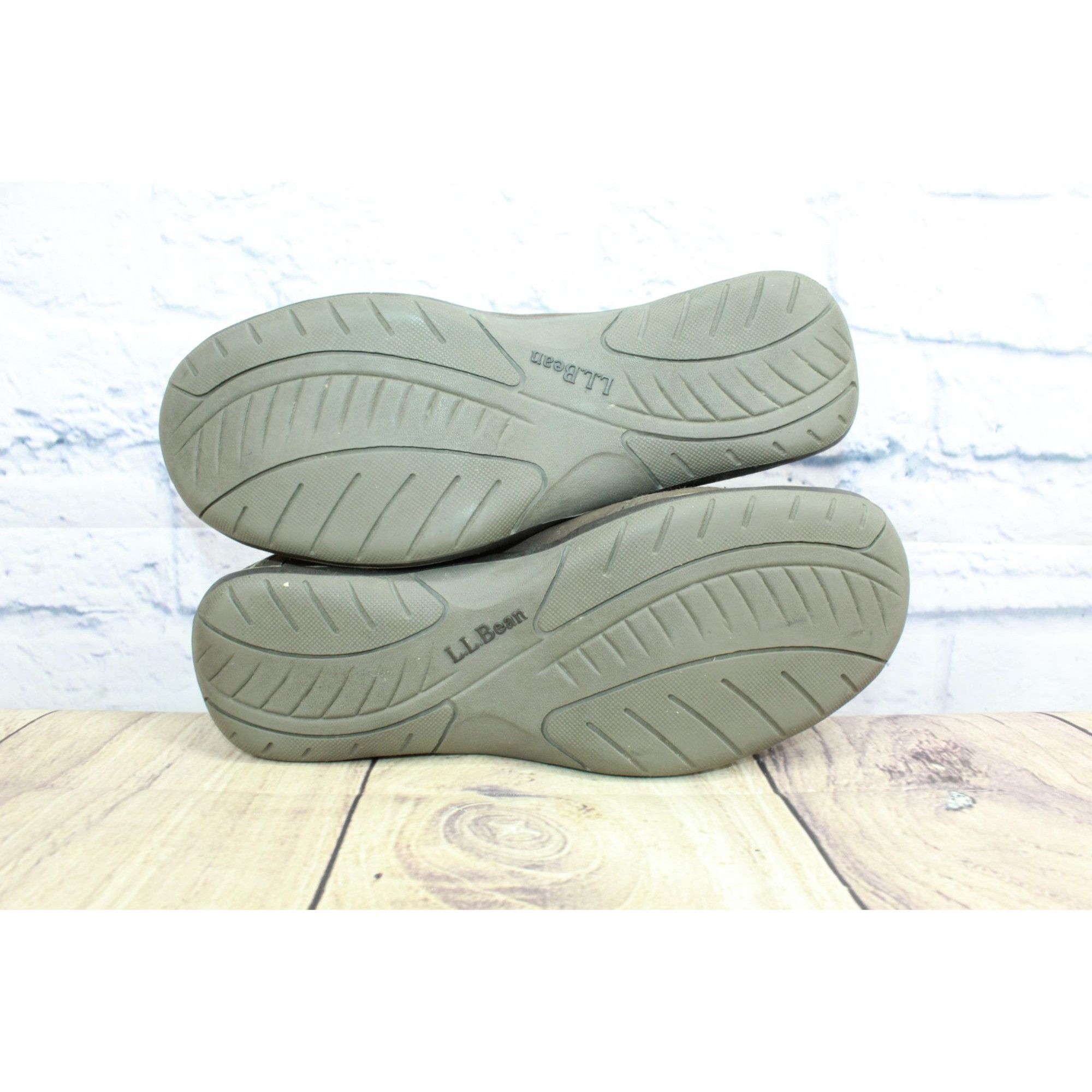 L.L. Bean LL Bean Women's Slip On Comfort Criss Cross Mary Jane Shoes Size US 7 / IT 37 - 9 Thumbnail