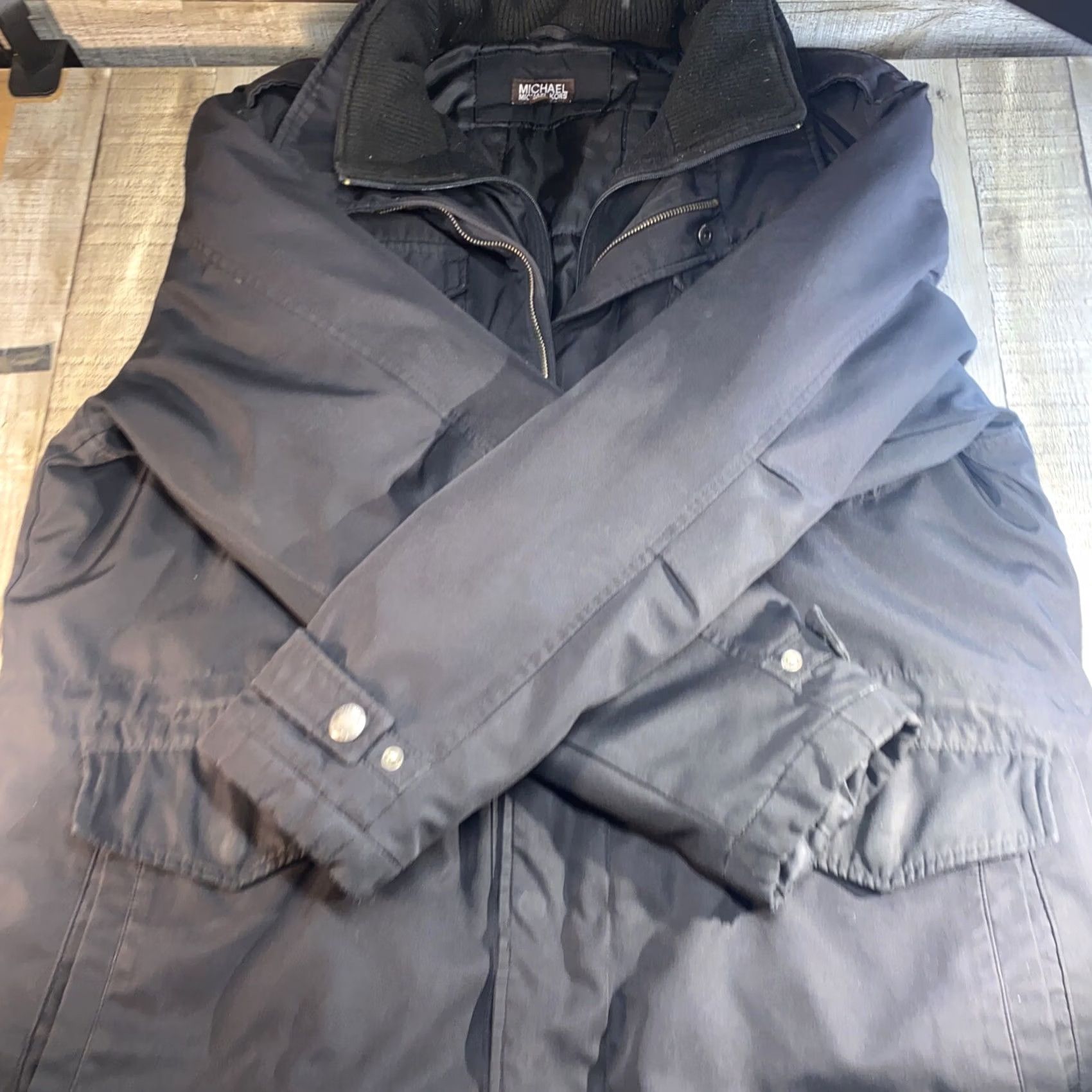 Michael Kors Michael Kors Field Winter Parka Jacket Black Fully Lined Size Large Parka Men M Winter Carspli? Size US M / EU 48-50 / 2 - 3 Thumbnail