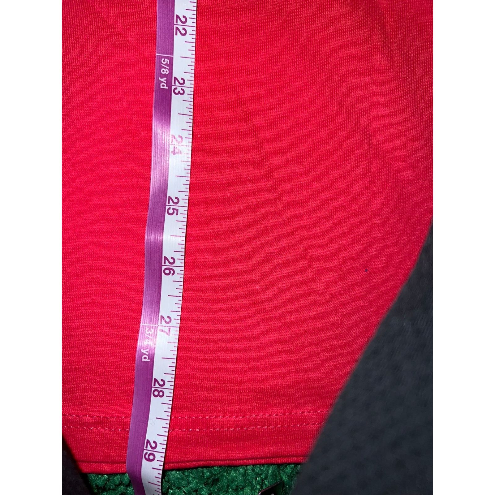 Jerzees Vintage Montana Heart Shirt Tee Bright Red Graphic VTG 90s M Size US M / EU 48-50 / 2 - 9 Thumbnail