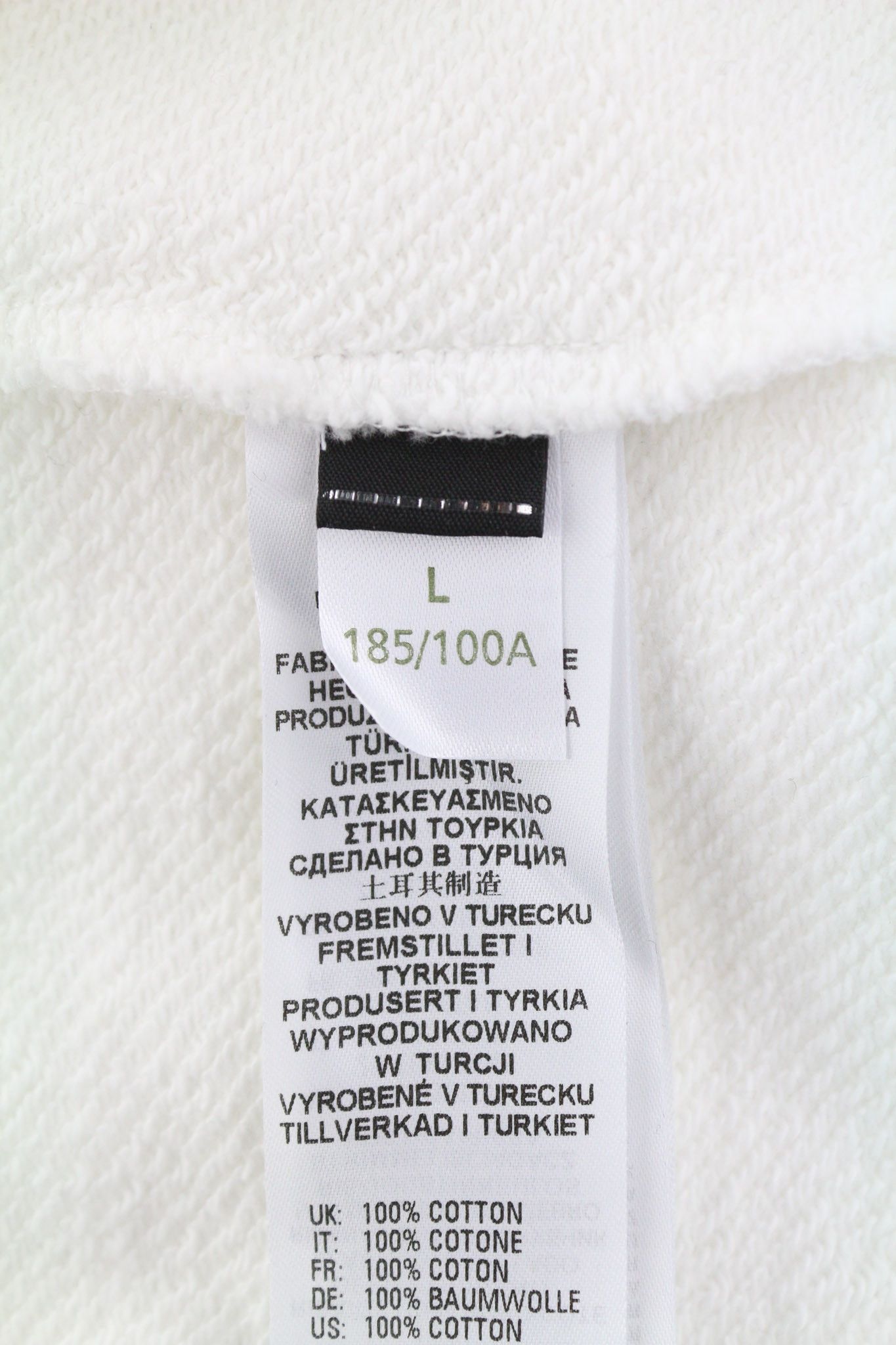 Diesel D4D-21 Men Hoodie L White Cotton Pullover Kangaroo 40101 Size US L / EU 52-54 / 3 - 6 Thumbnail