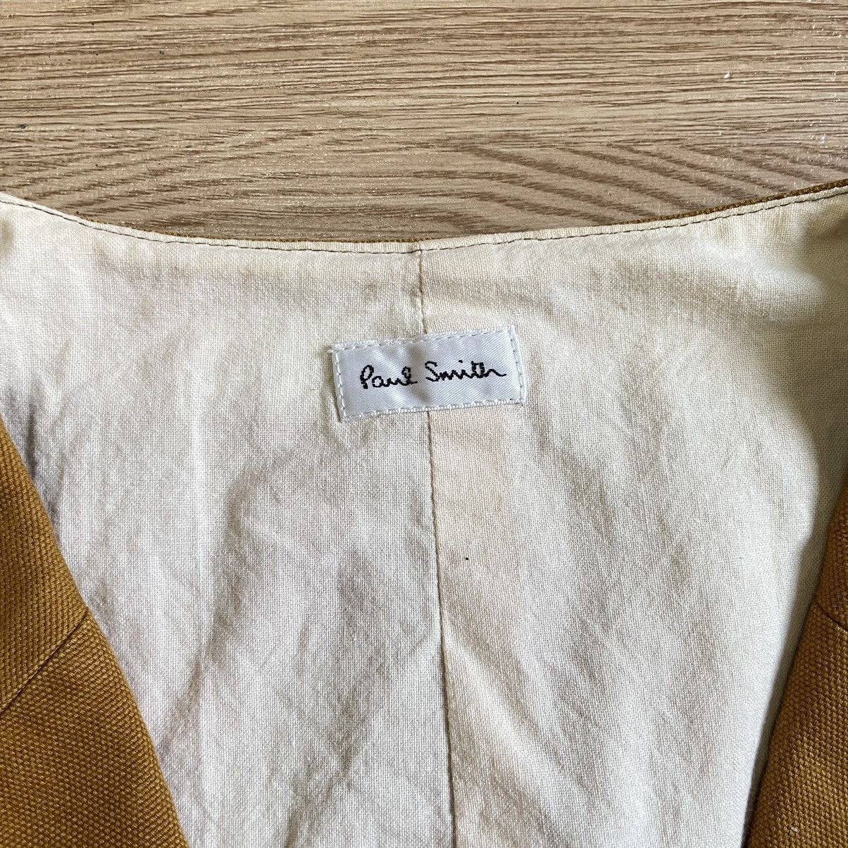 Paul Smith Vintage Paul Smith Archive Mustard Vest Work/Style Size US S / EU 44-46 / 1 - 7 Thumbnail