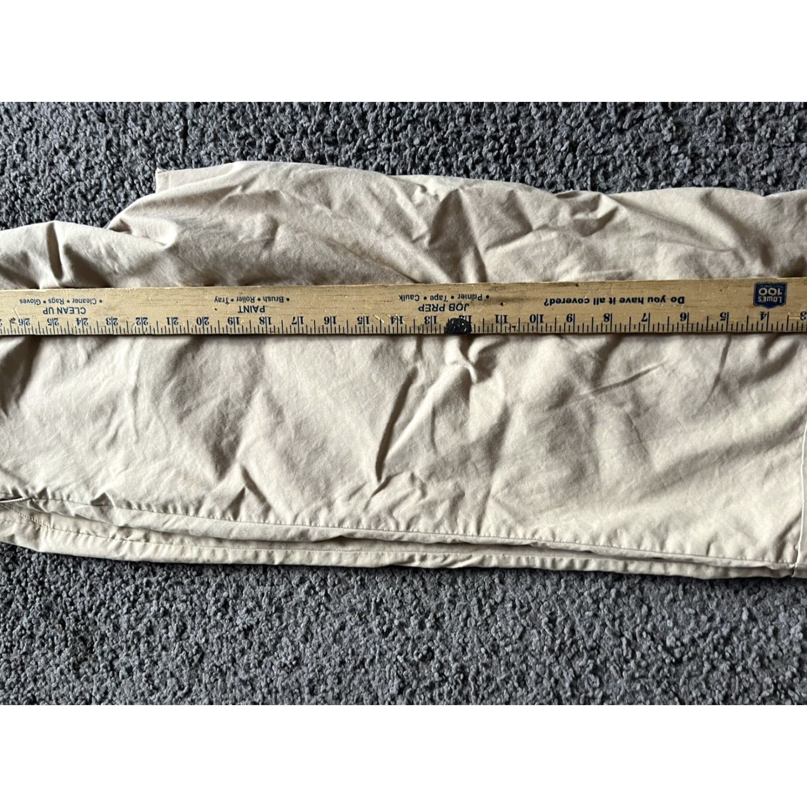 Vintage NYC Women's City Stretch Cropped Pants Size 10 Regular Beige Summer Wide-Leg Size 32" / US 10 / IT 46 - 7 Thumbnail