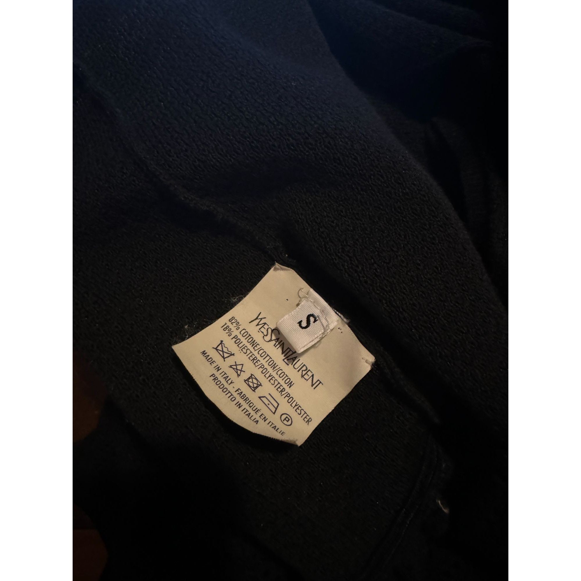 Yves Saint Laurent by Tom Ford Dark Navy Knit Dress Size S / US 4 / IT 40 - 8 Thumbnail