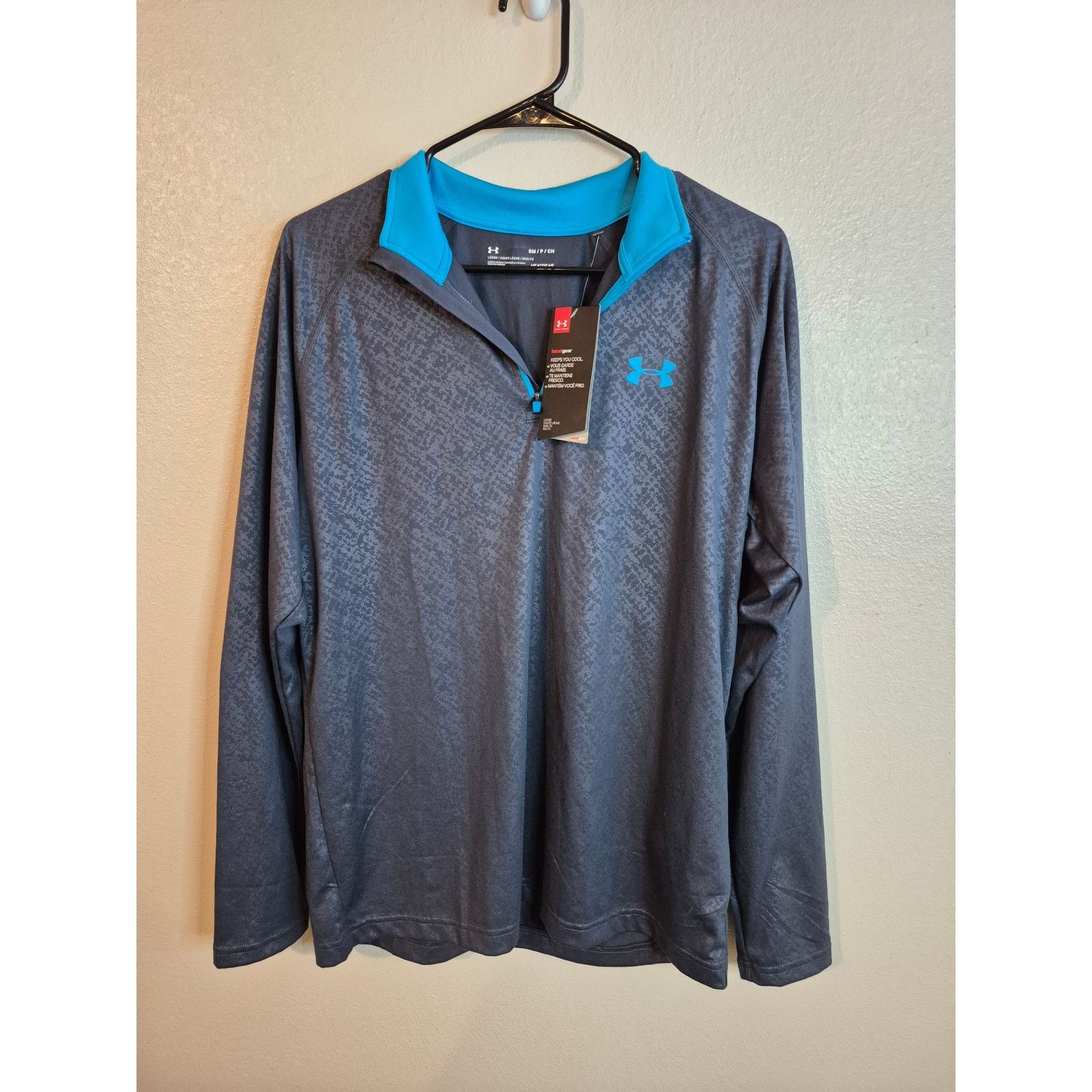 Under Armour ​Under Armour HeatGear Men's 1/4 Zip Pullover - Small - NWT Size US S / EU 44-46 / 1 - 1 Thumbnail
