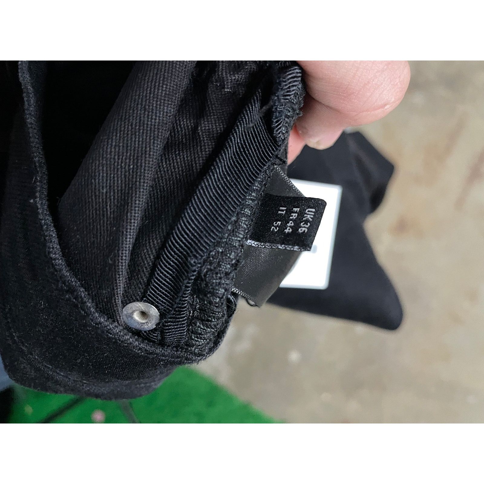 Amiri Amiri Jeans Black Crystal Thrasher Patch Used 36 Size US 36 / EU 52 - 7 Thumbnail