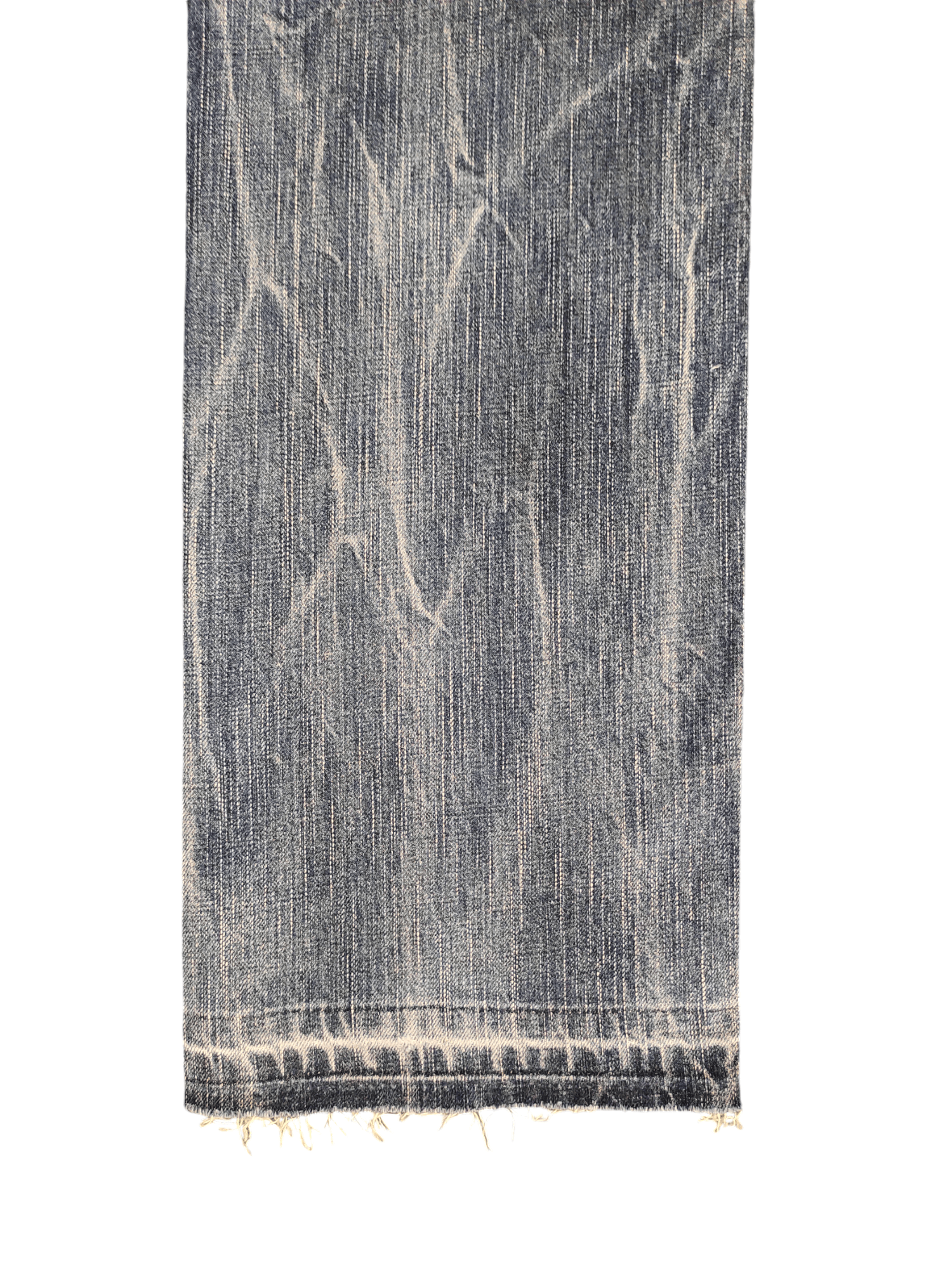 Comme des Garcons × Undercover Vintage Blue Way Japan Clawmark Distress Faded Jeans Size US 32 / EU 48 - 16 Thumbnail