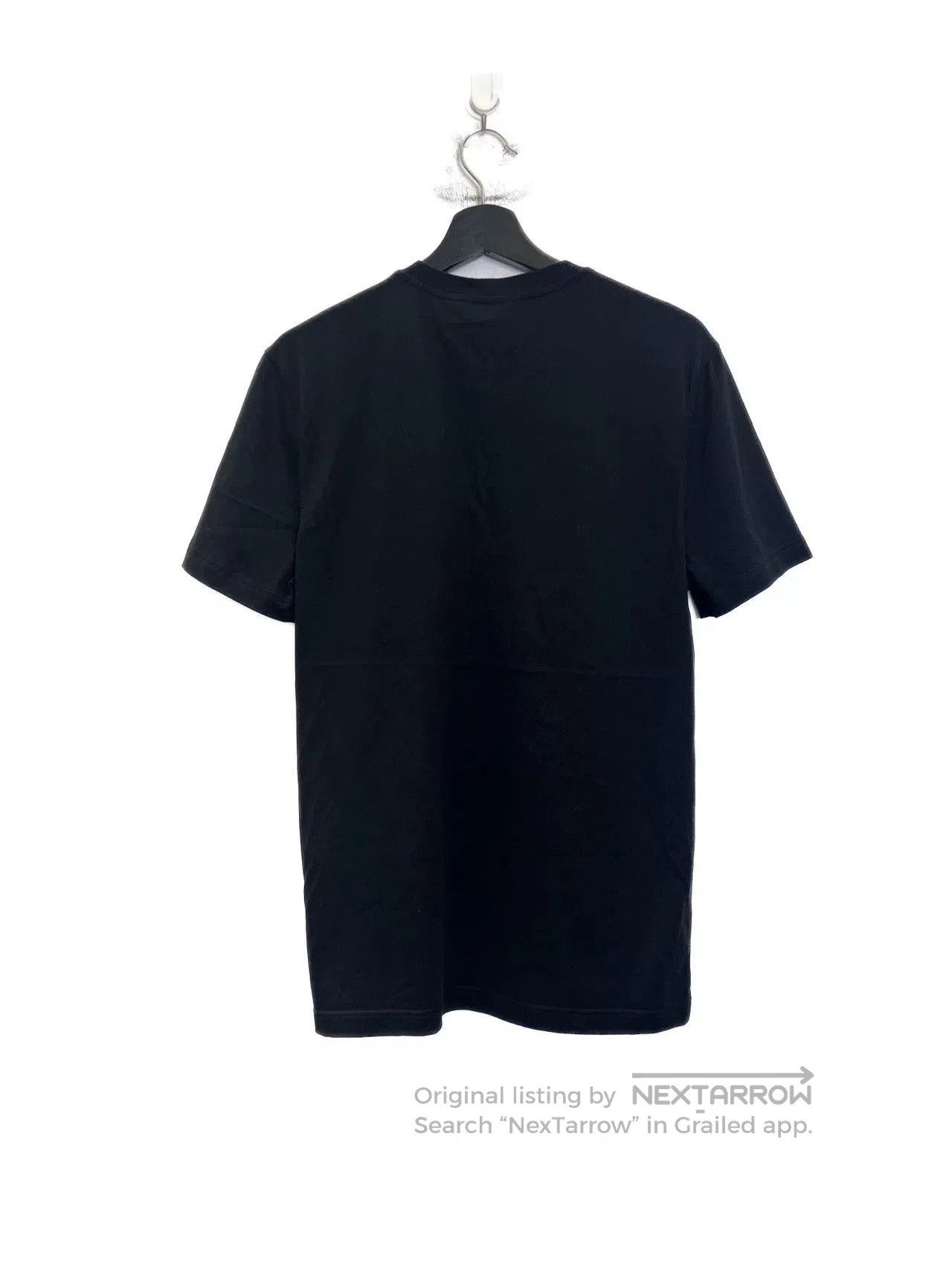 Japanese Brand Louis Vuitton Black V-Neck Embroidered Logo T-Shirt. Size US S / EU 44-46 / 1 - 2 Thumbnail
