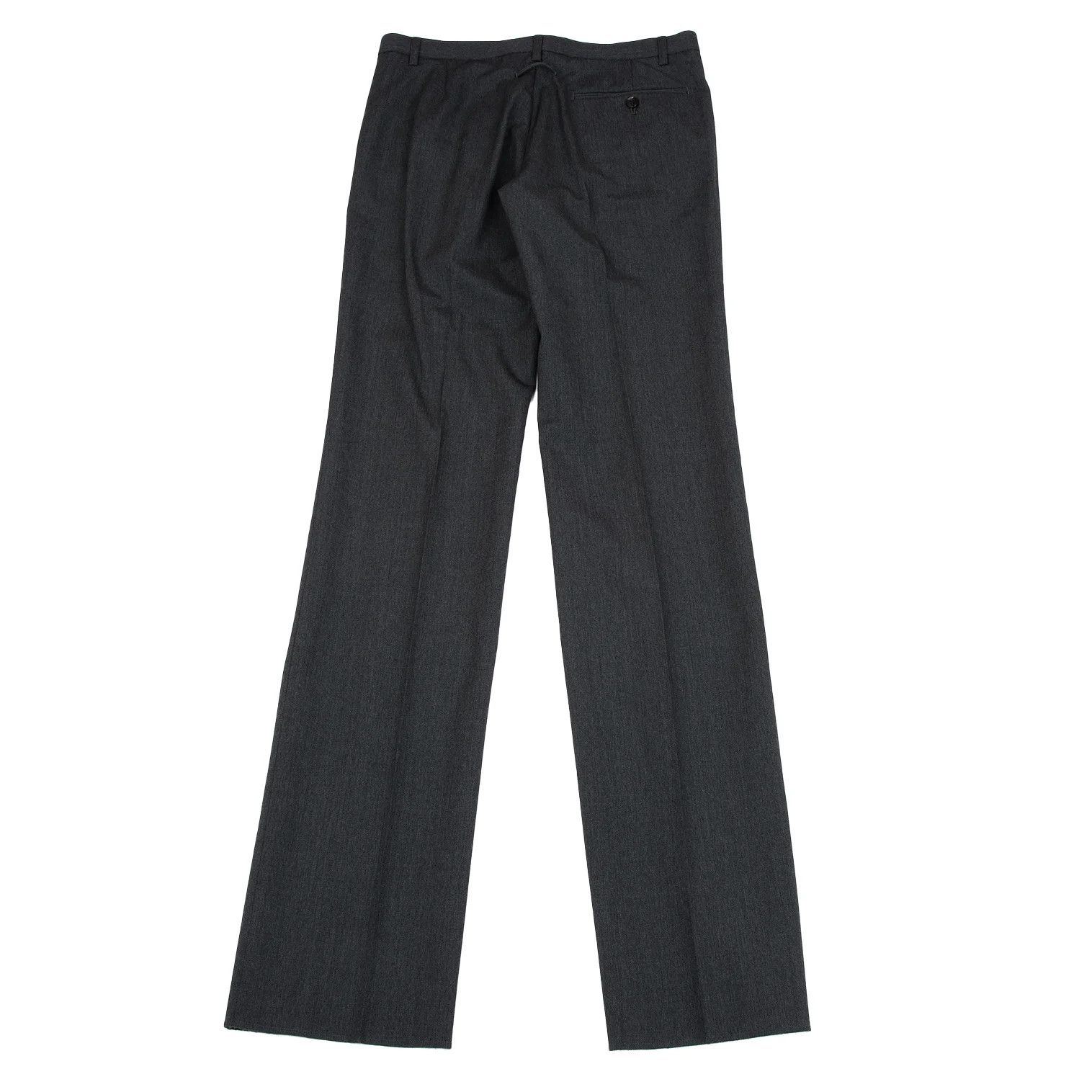 Jean Paul Gaultier Wool Straight Pants in Gray, Size 48 Size US 32 / EU 48 - 7 Thumbnail