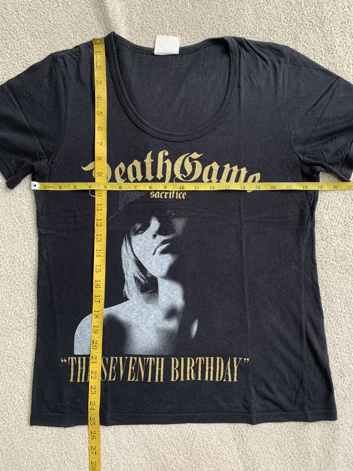 Hysteric Glamour × If Six Was Nine × Japanese Brand VTG Blackmoral Style Hystericglamours t shirt Size US M / EU 48-50 / 2 - 9 Thumbnail
