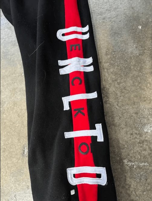 Ecko Unltd. Ecko Unltd. Men's Black and Red Joggers-tracksuits Size US 36 / EU 52 - 3 Thumbnail