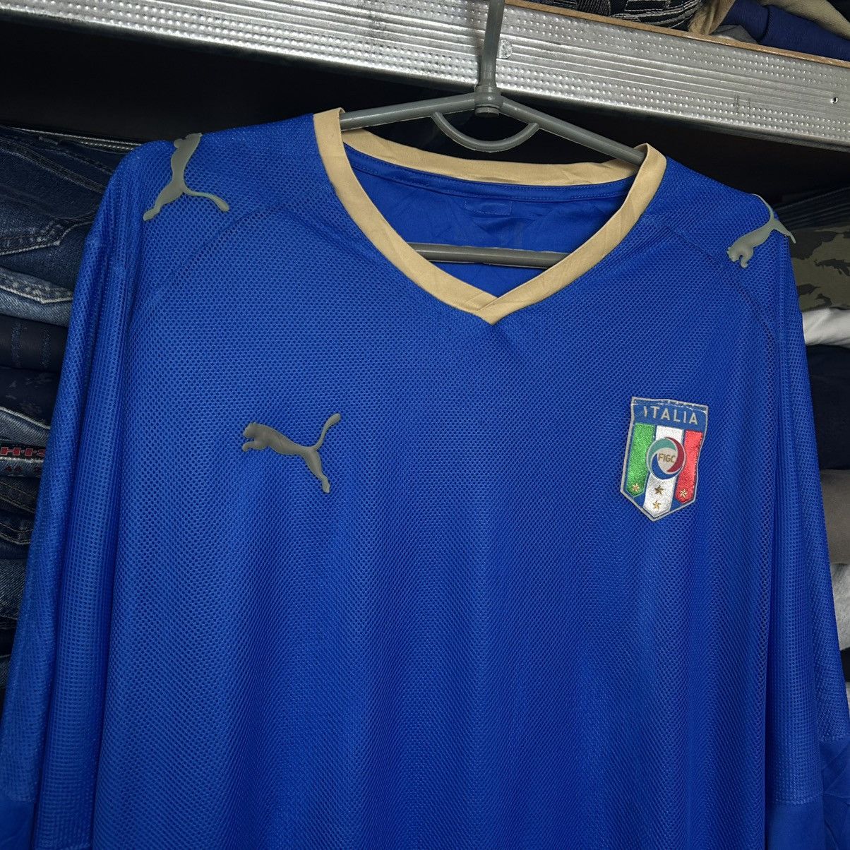 Puma Vintage Puma FC Italy 2000’s Home Training soccer jersey Size US XL / EU 56 / 4 - 2 Thumbnail