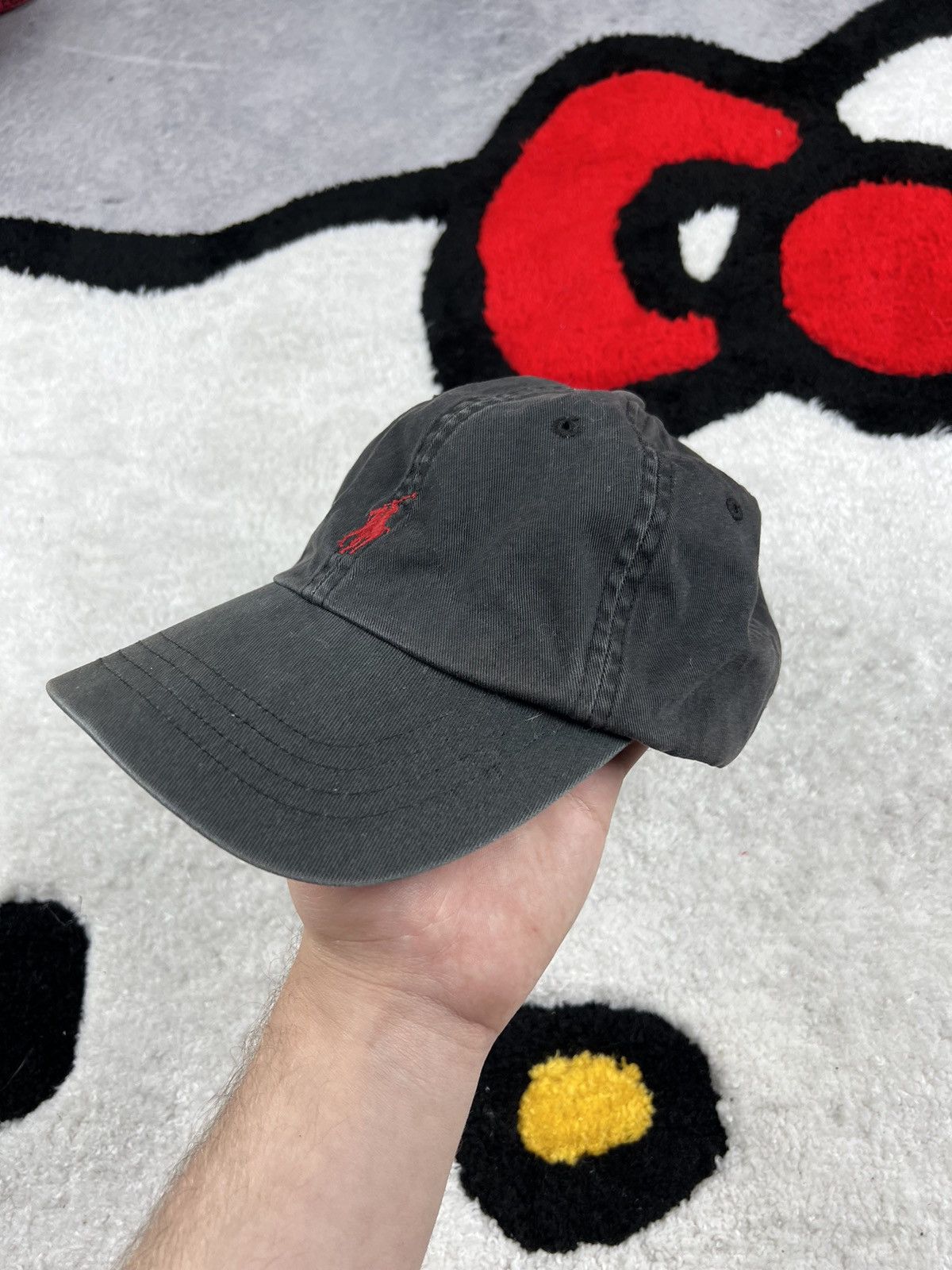 Ralph Lauren Vintage Polo Ralph Lauren Embroidered Logo Faded Y2K Cap Hat Size ONE SIZE - 3 Thumbnail