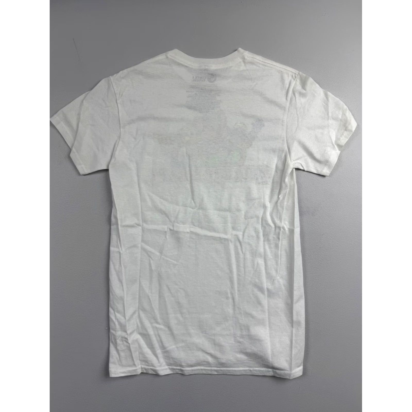 Vintage Chuck E. Cheese Shirt Mens Small White Cartoon Graphic Tee Tee Graphic Logo Cotton Short Sleeve Crew Neck Tagless Size US S / EU 44-46 / 1 - 2 Thumbnail