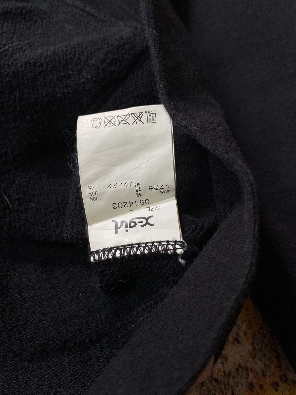 Hysteric Glamour × Japanese Brand × Le Grande Bleu (L.G.B.) Japanese Xgirl Ninja Zip Hoodie Size US M / EU 48-50 / 2 - 6 Thumbnail