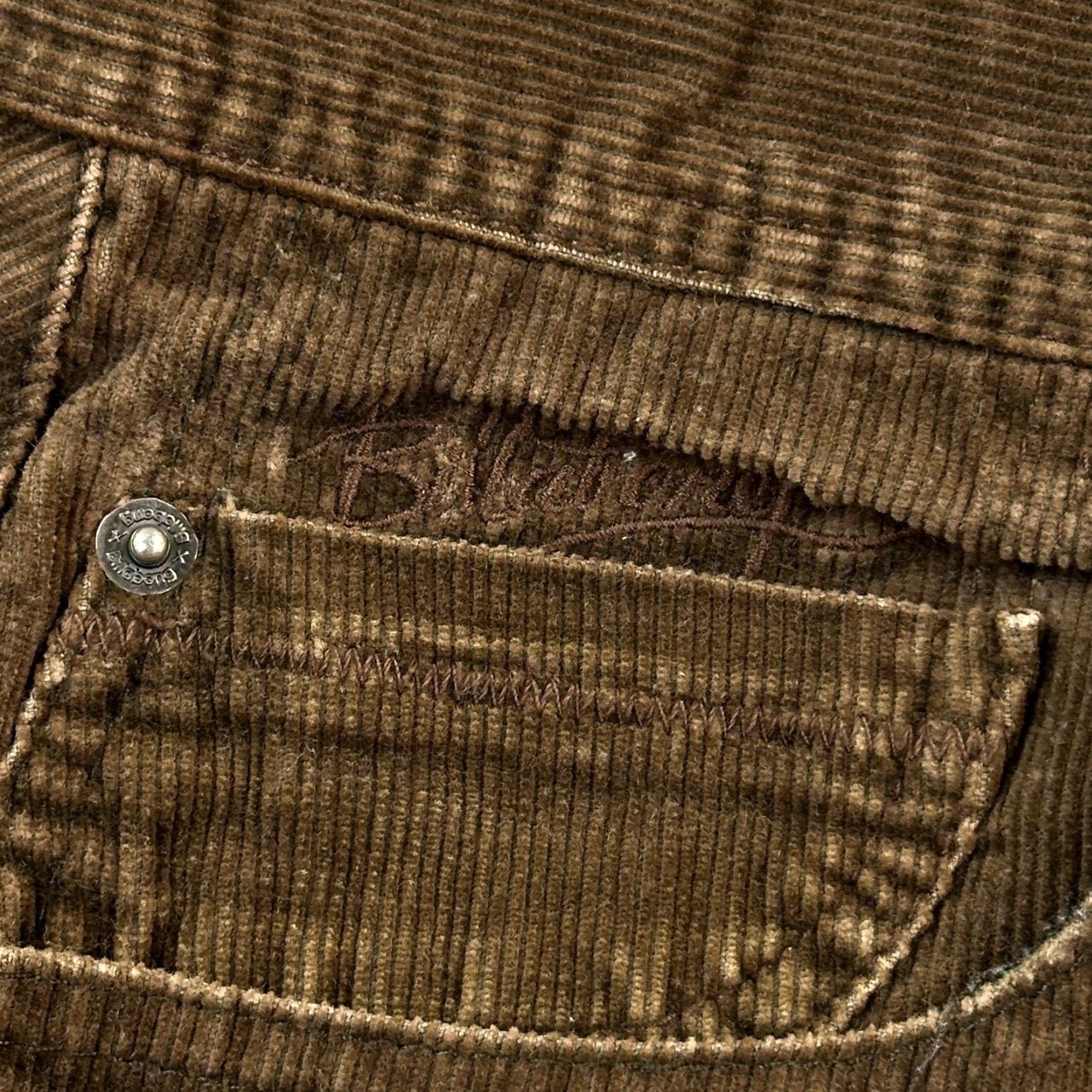 Billabong VINTAGE Billabong Pants Mens 30x31 Brown Corduroy Straight Chino Skate Surf Y2K Size US 30 / EU 46 - 6 Thumbnail