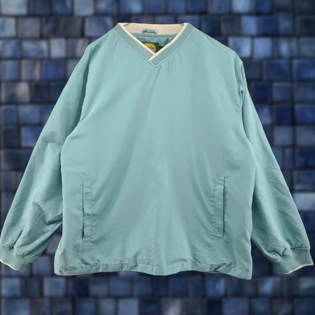 Vintage Cabela's Women's Windbreaker Pullover Lightweight Jacket L Blue Logo Pockets Windbreaker Vintage: No Size L / US 10 / IT 46 - 1 Thumbnail