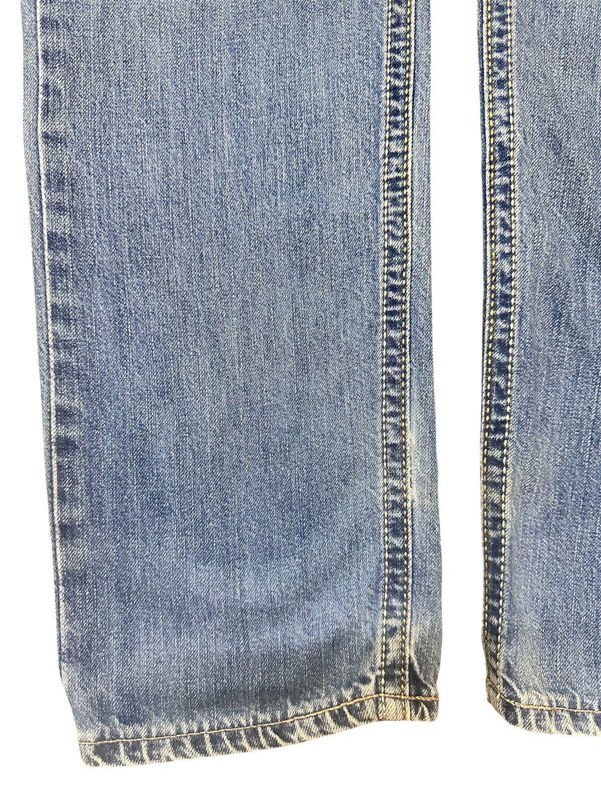 Edwin Edwin XV Leather Trimmed Whiskers Jeans Japan Made Size US 32 / EU 48 - 4 Thumbnail