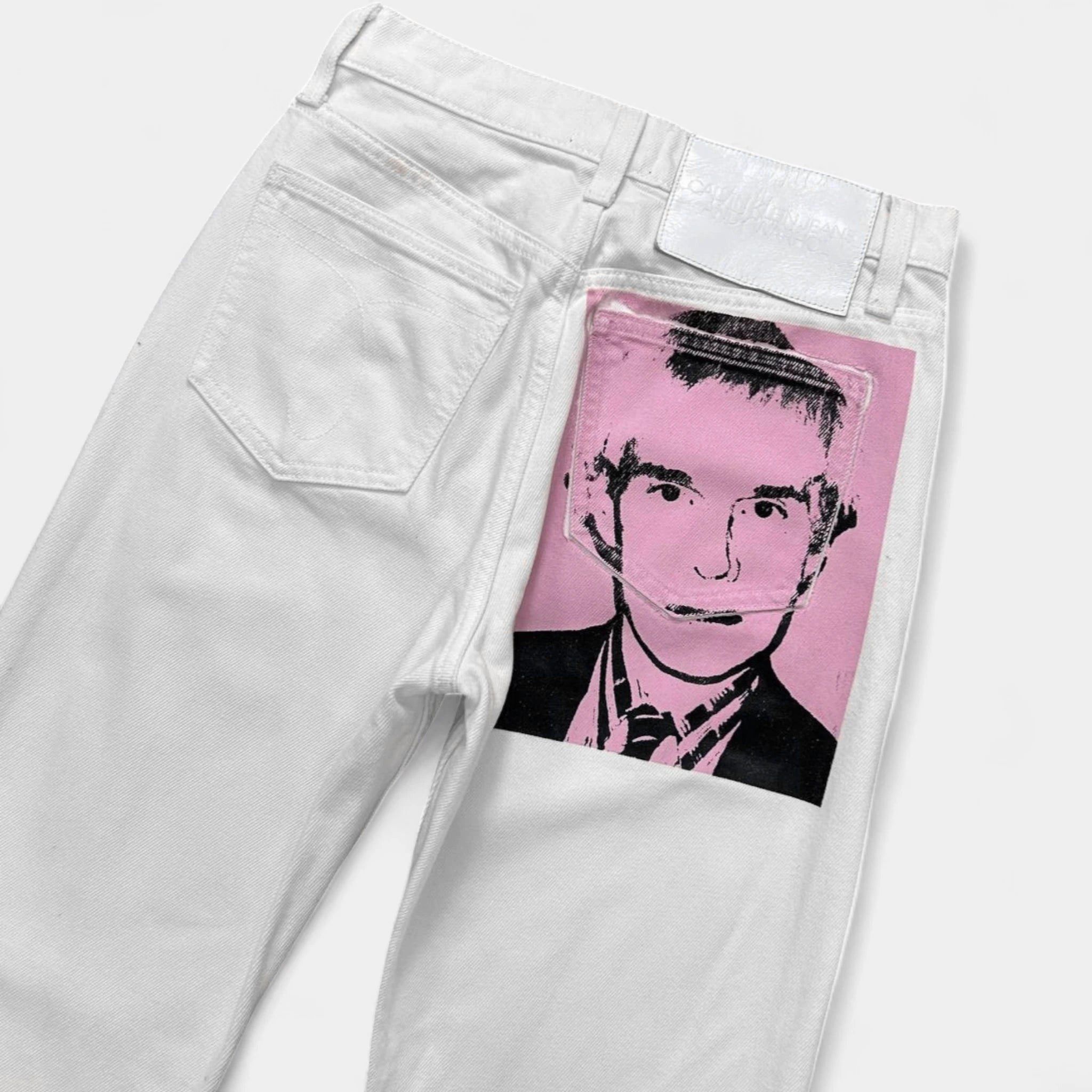 Calvin Klein 205W39NYC Calvin Klein x Andy Warhol Portrait Pants Size 25" / US 0 / IT 36 - 2 Thumbnail
