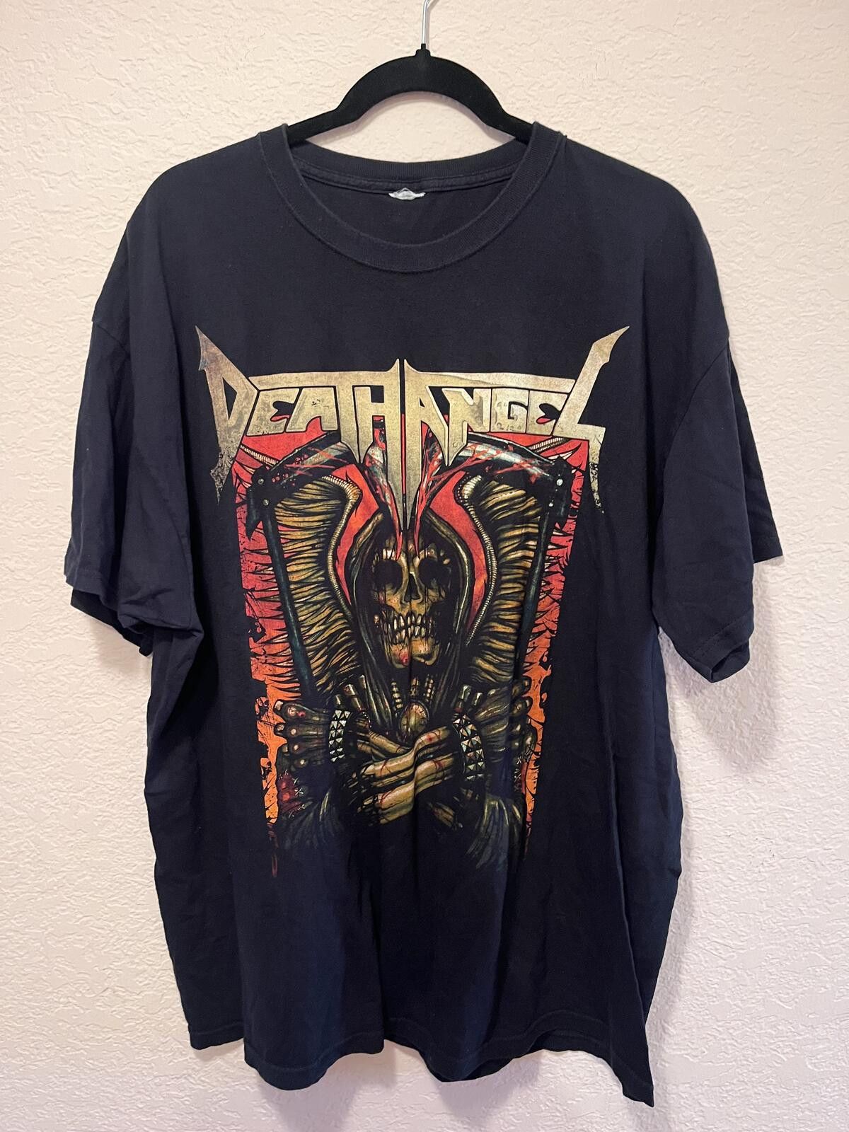 Other Death Angel The Bay Strikes Back 2022 Tour Black Graphic TSh Size ONE SIZE - 2 Thumbnail