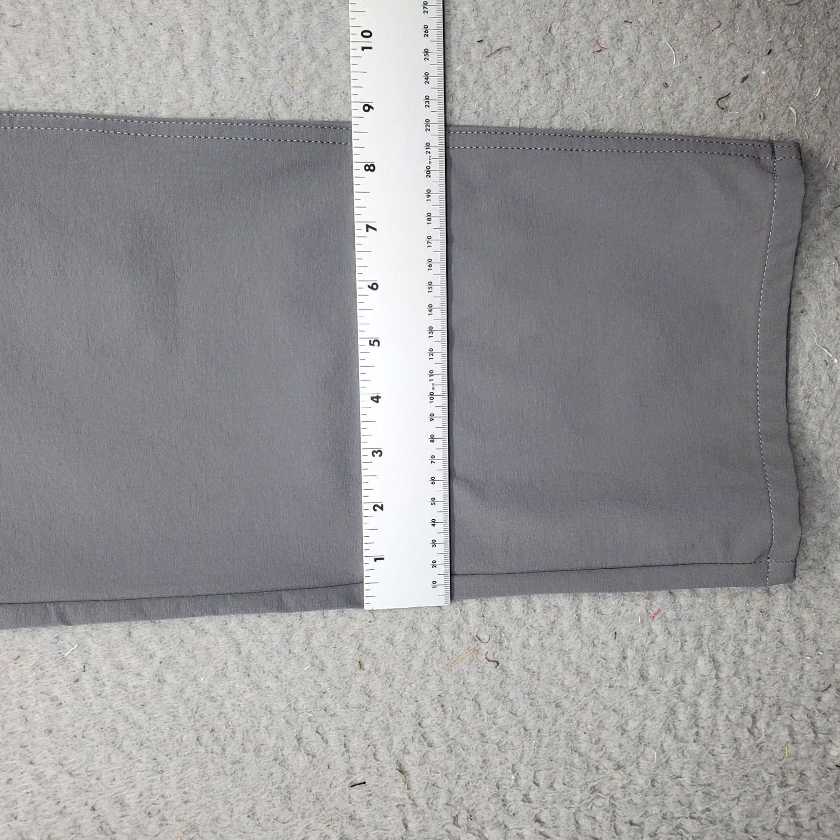 Dockers DOCKERS Mens Pants 34x32 Gray Straight Fit Performance Pockets Hiking Shirt Not Applicable Size US 34 / EU 50 - 5 Thumbnail