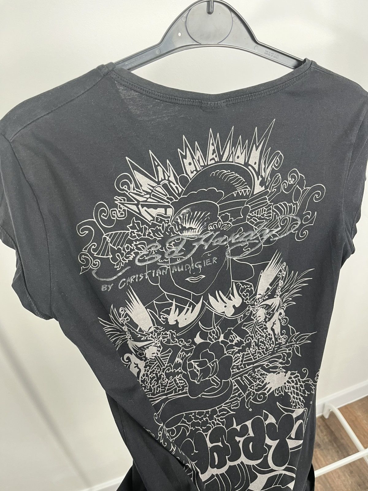Ed Hardy Ed Hardy Love Dagger Graphic T-Shirt Black Women’s Size M / US 6-8 / IT 42-44 - 13 Thumbnail
