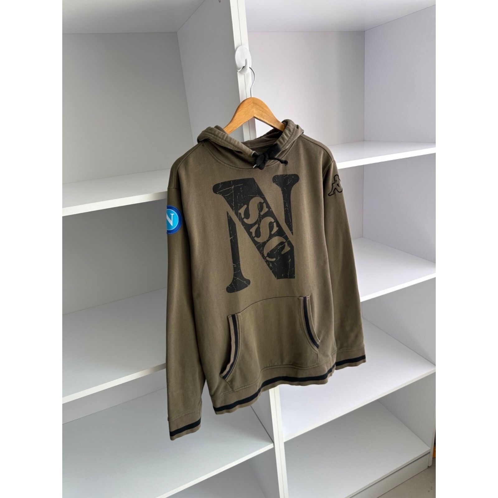 Kappa VTG Kappa Napoli Football Club Big Logo Hoodie Size US L / EU 52-54 / 3 - 2 Thumbnail