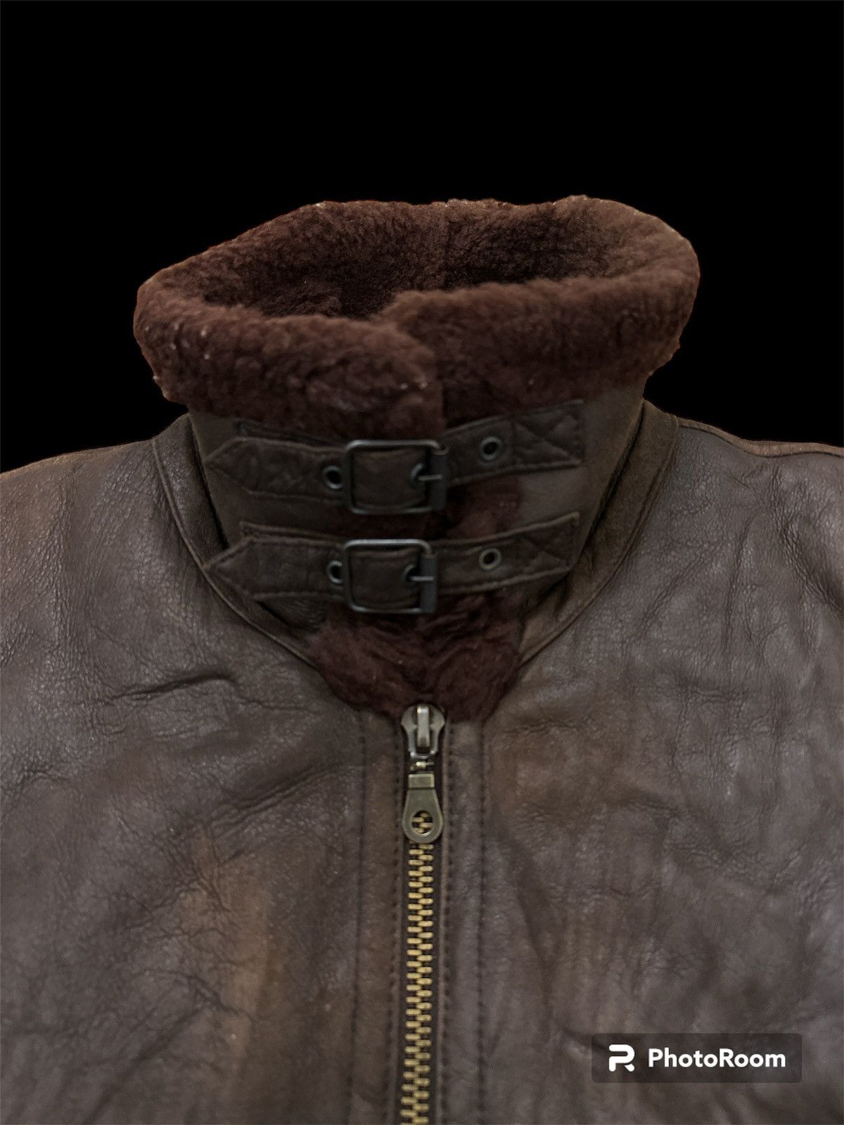 Beams Plus COLD🥶LEATHER FURR HEAVY JACKET Size US L / EU 52-54 / 3 - 3 Thumbnail