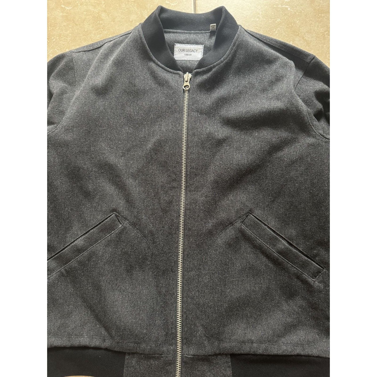 Our Legacy Vintage Our Legacy 1980-81 Wool Bomber Jacket Size US L / EU 52-54 / 3 - 3 Thumbnail