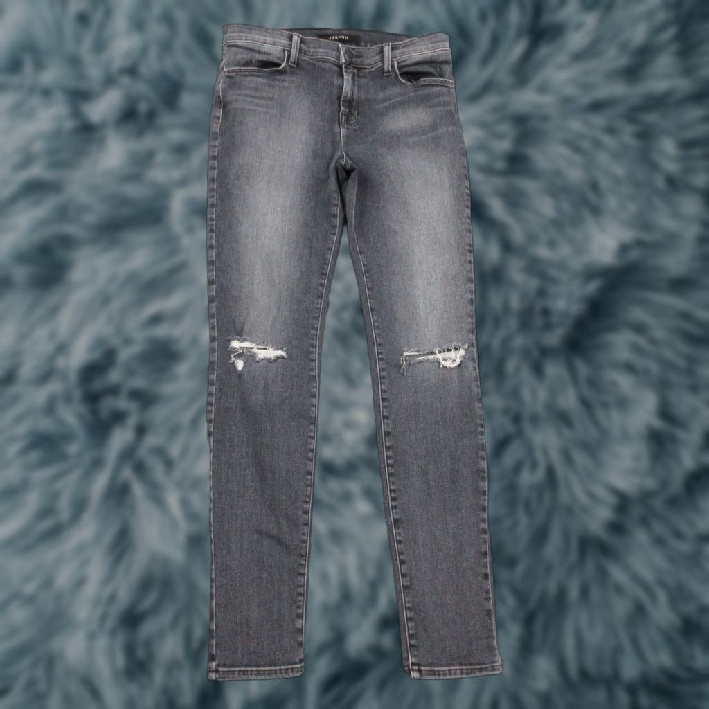 VINTAGE J Brand Jeans Womens 29 Skinny Fit Denim Tapered