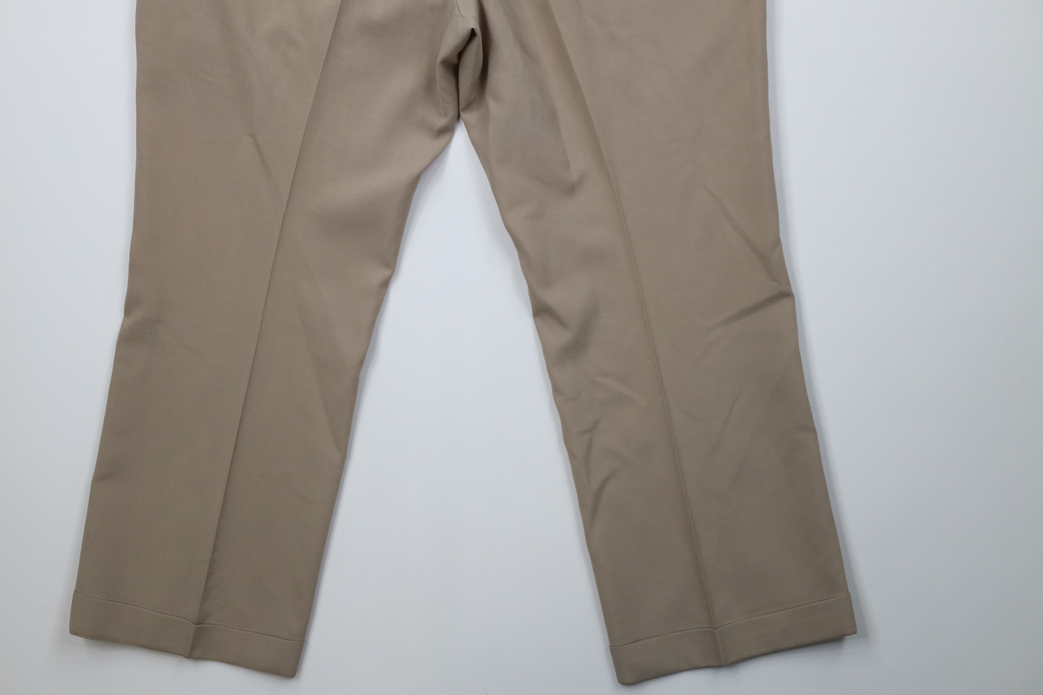Lands' End Vintage 70s Lands End Blend Knit Wide Leg Chino Pants USA Size US 42 / EU 58 - 13 Thumbnail