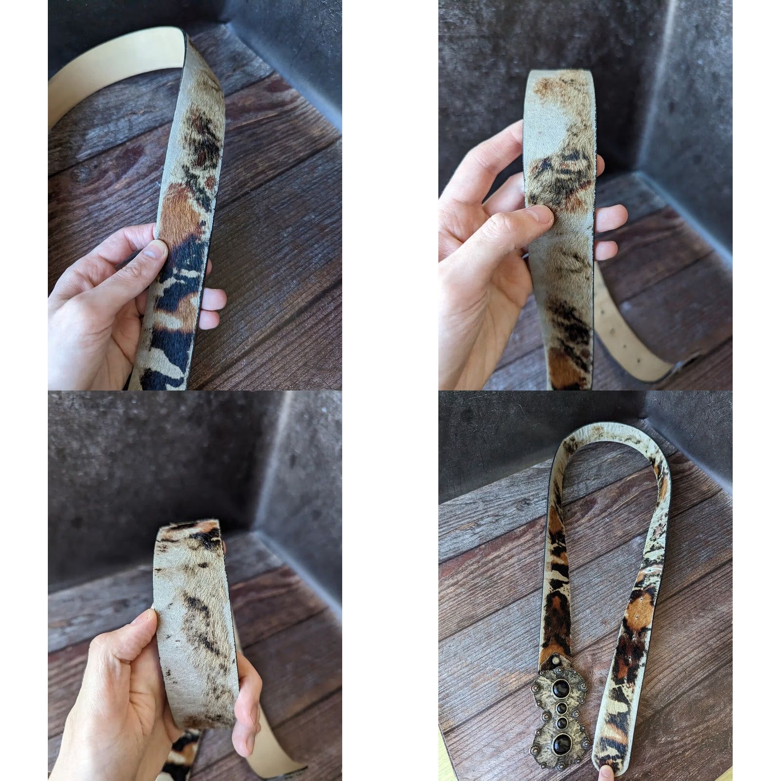 Vintage Vintage Ettore Bugatti Women's Leather Belt Size ONE SIZE - 8 Thumbnail