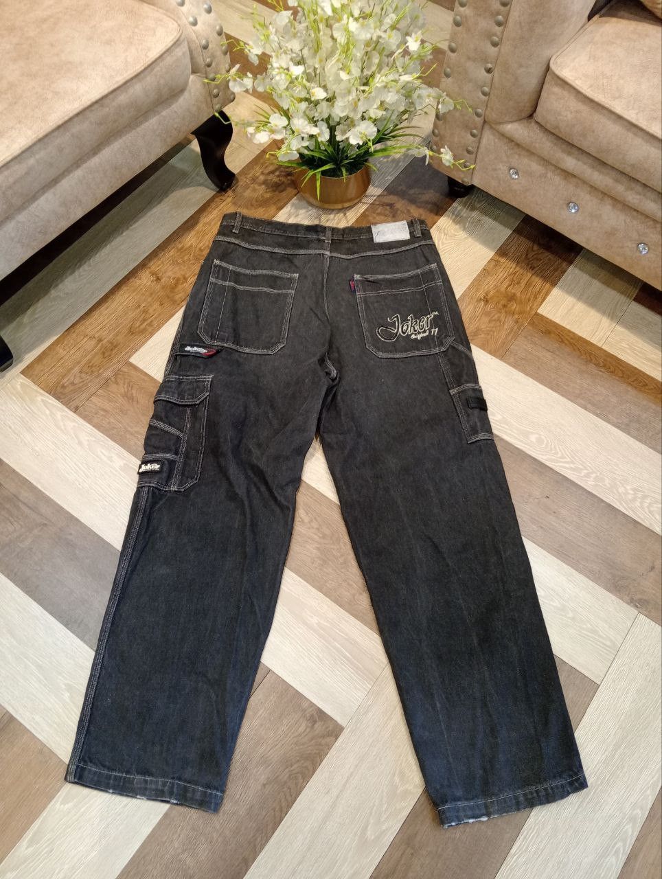 VINTAGE JOKER BAGGY HIP HOP PANTS