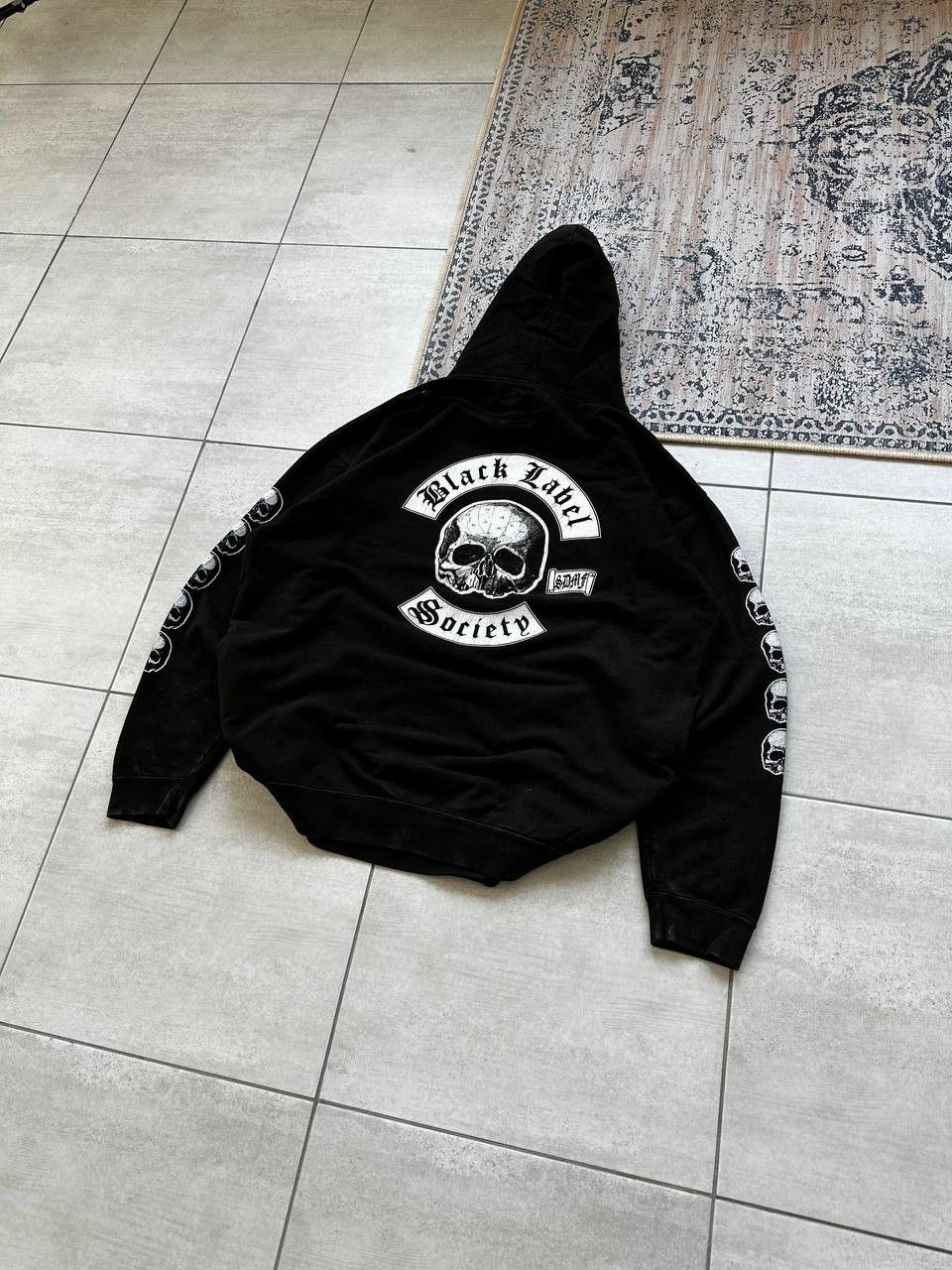 Vintage Black Label Society Rock Band Tour Hoodie Rare