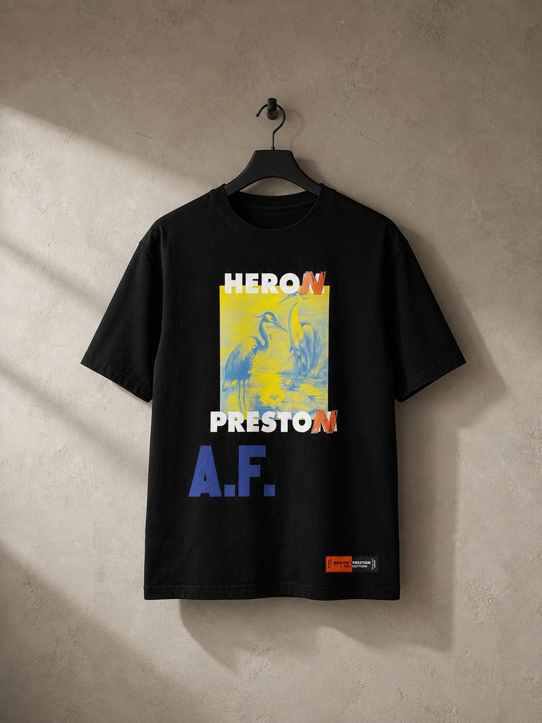 Heron Preston Heron Preston Oversized Tee T-shirt Graphic logo size M Size US M / EU 48-50 / 2 - 1 Thumbnail
