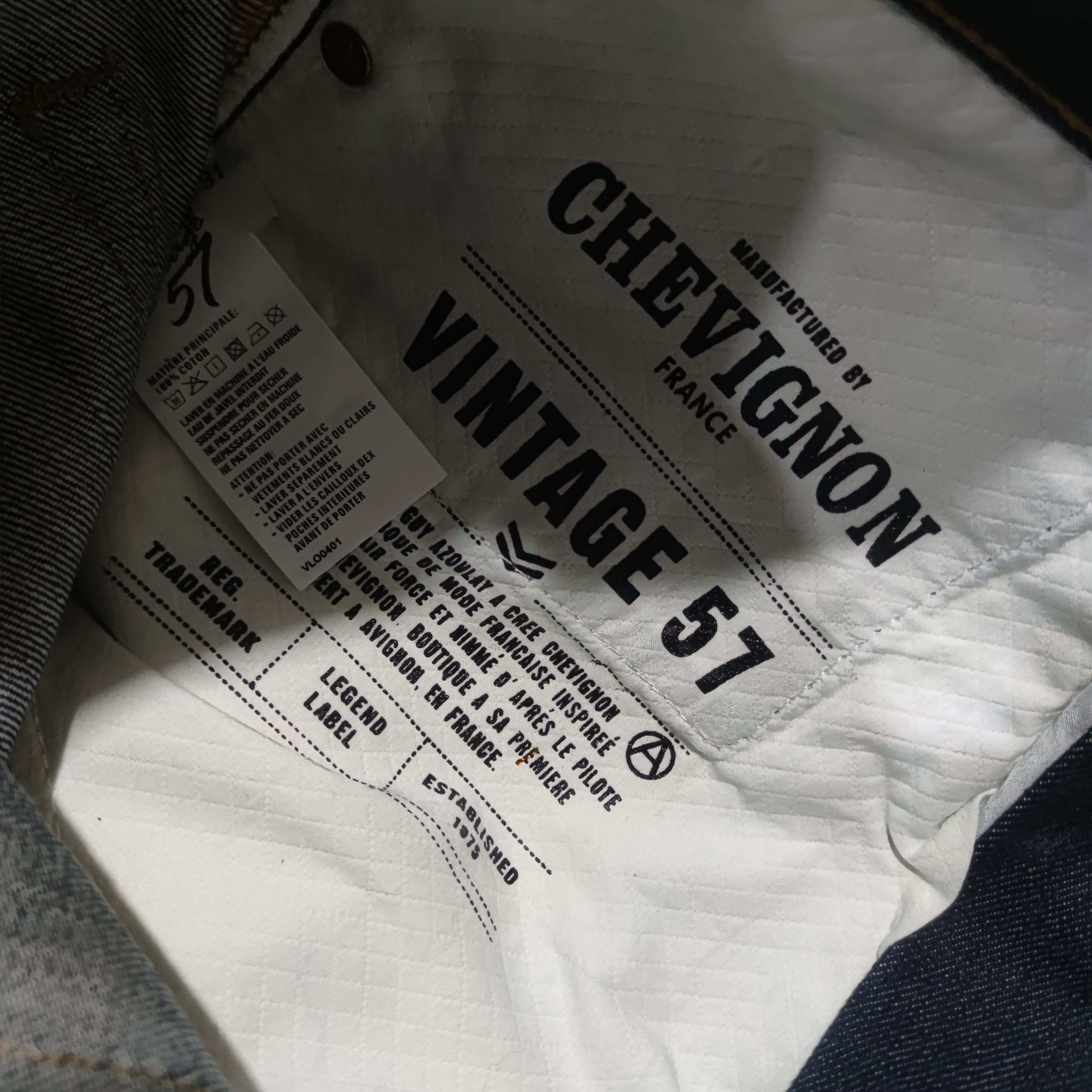 Chevignon CHEVIGNON SELVEDGE JEAN Size US 32 / EU 48 - 3 Thumbnail