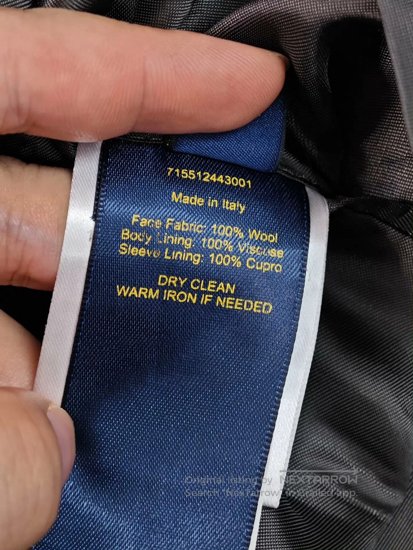 Other Ralph Lauren Gray Wool Blazer. Size US M / EU 48-50 / 2 - 9 Thumbnail