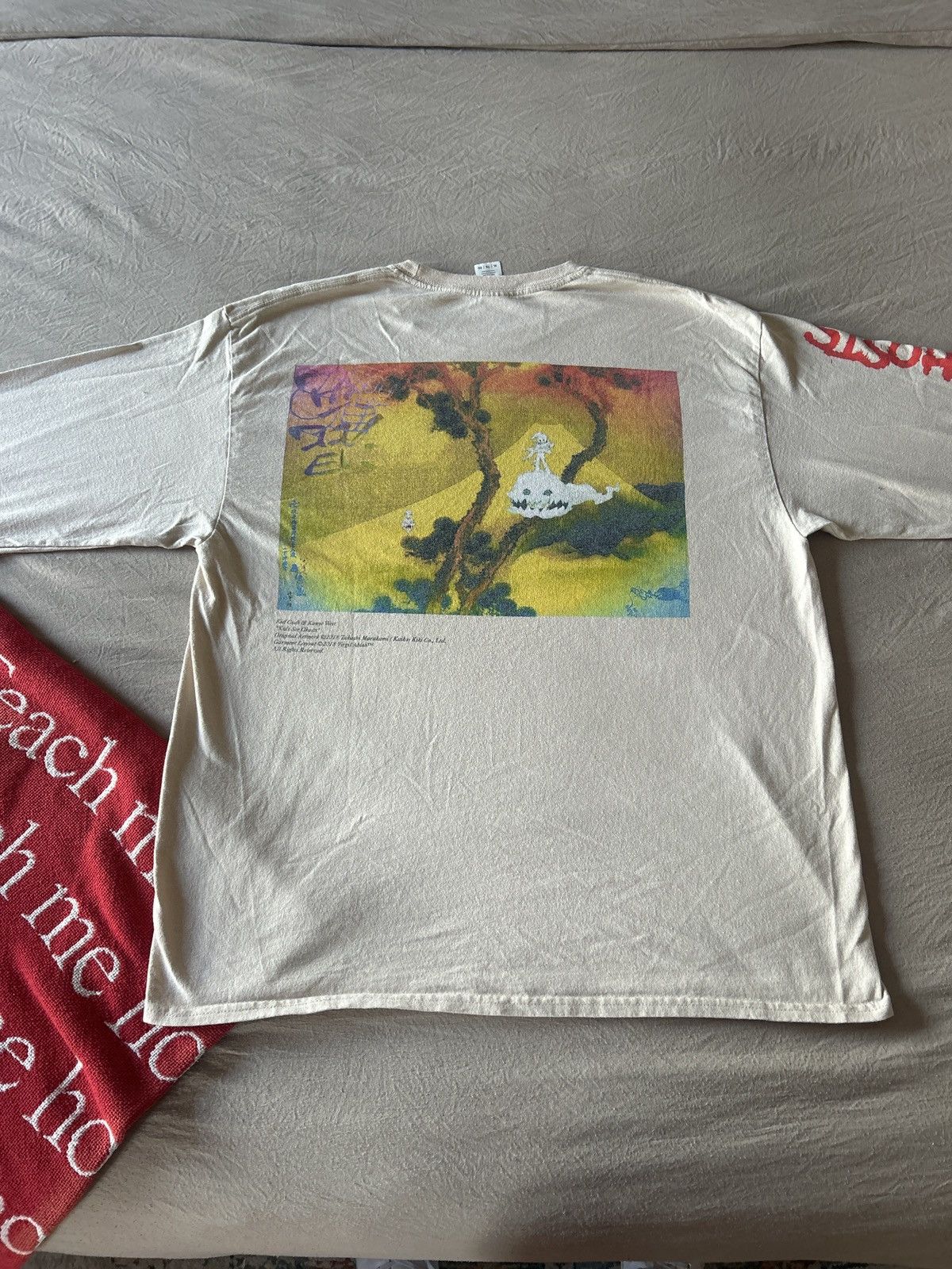 Kanye West × Kid Cudi Kids See Ghosts Album Release Long Sleeve T-Shirt Size US XL / EU 56 / 4 - 2 Thumbnail