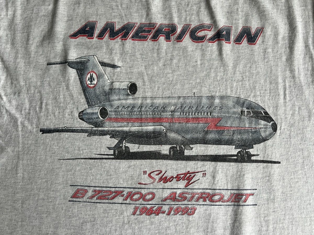 Vintage American Airline : Boeing 727 Astrojet Team 1964 1993 Size US XL / EU 56 / 4 - 7 Thumbnail
