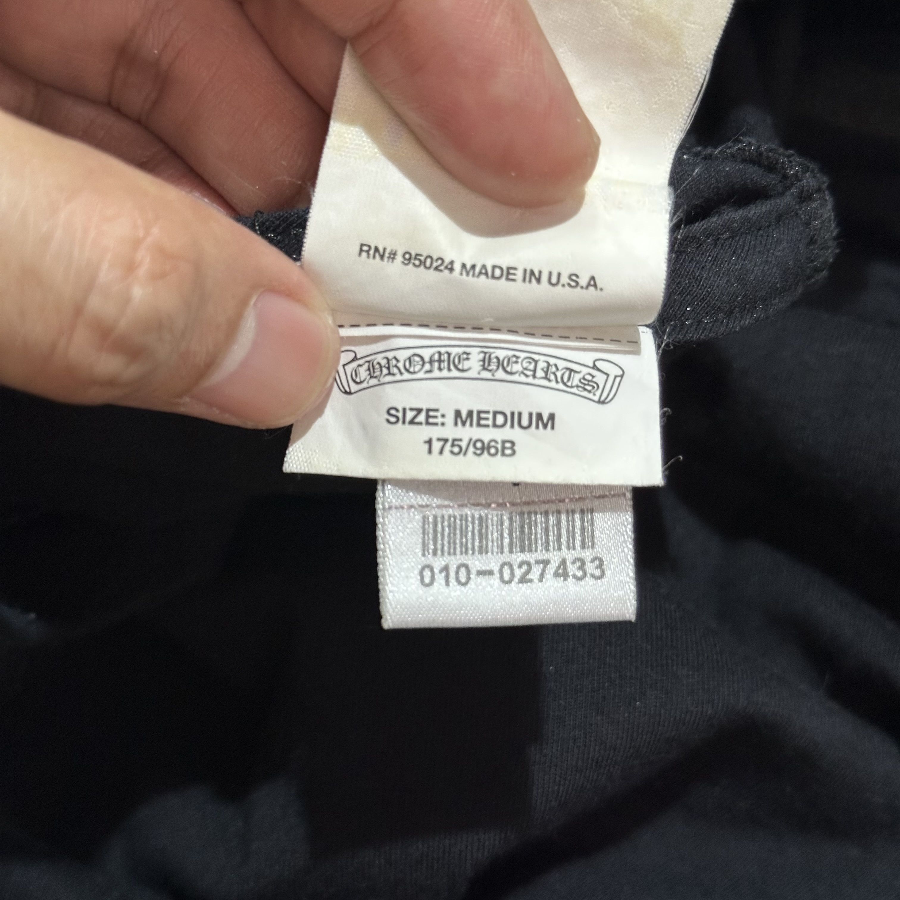 Chrome Hearts Chrome Hearts Foti Tee Size US M / EU 48-50 / 2 - 7 Thumbnail