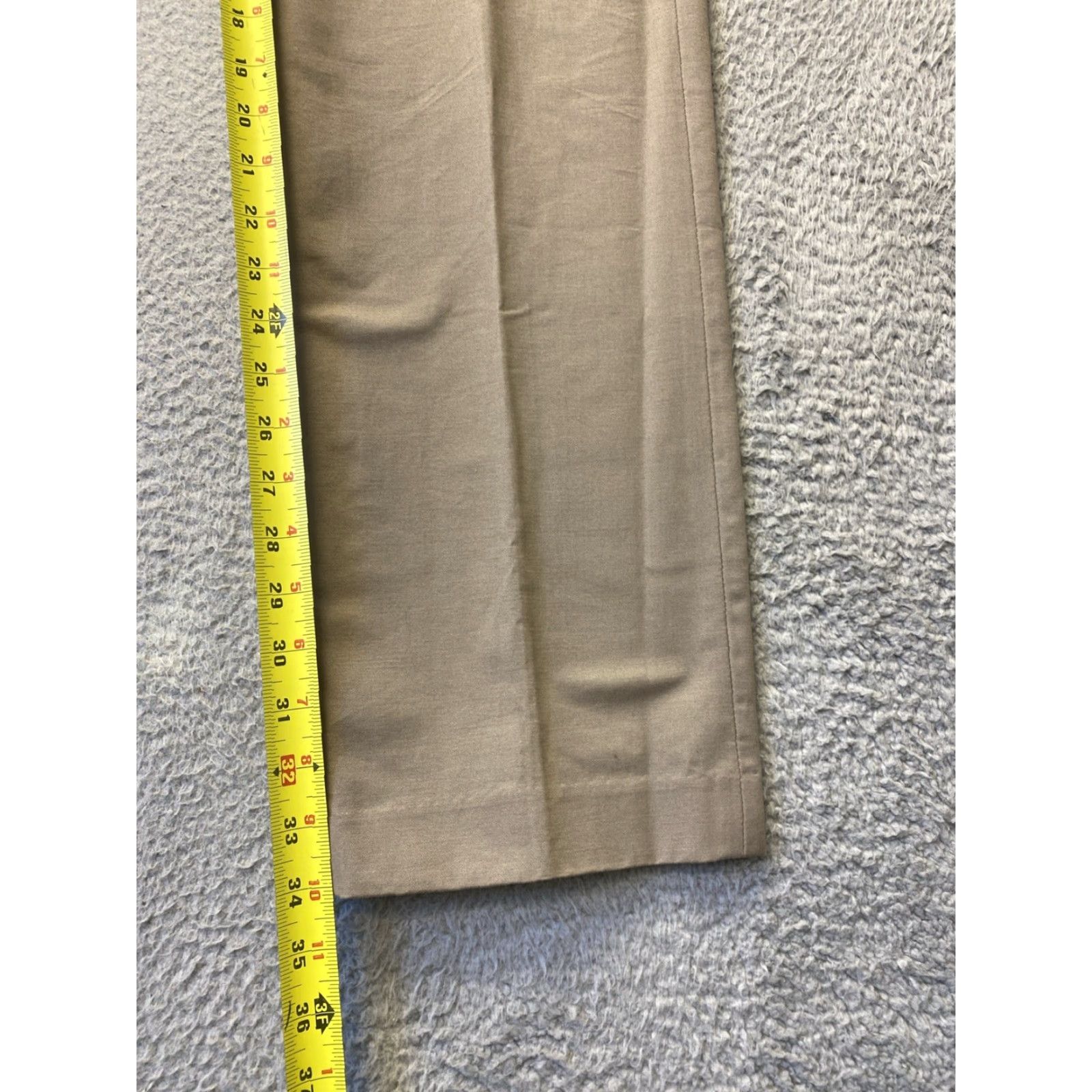 J.Crew J. Crew Chino Pants Mens 32x34 Dark Tan Cotton Straight Fit /0086 Size US 32 / EU 48 - 7 Thumbnail