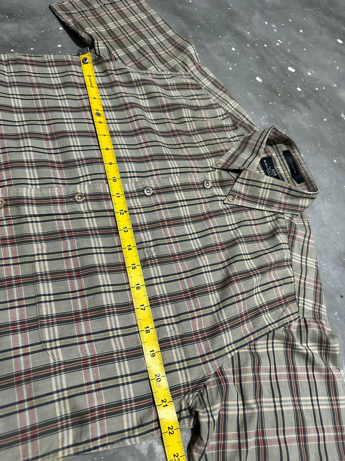 Balenciaga × Vintage Vintage Balenciaga Paris Shirt Size US L / EU 52-54 / 3 - 10 Thumbnail