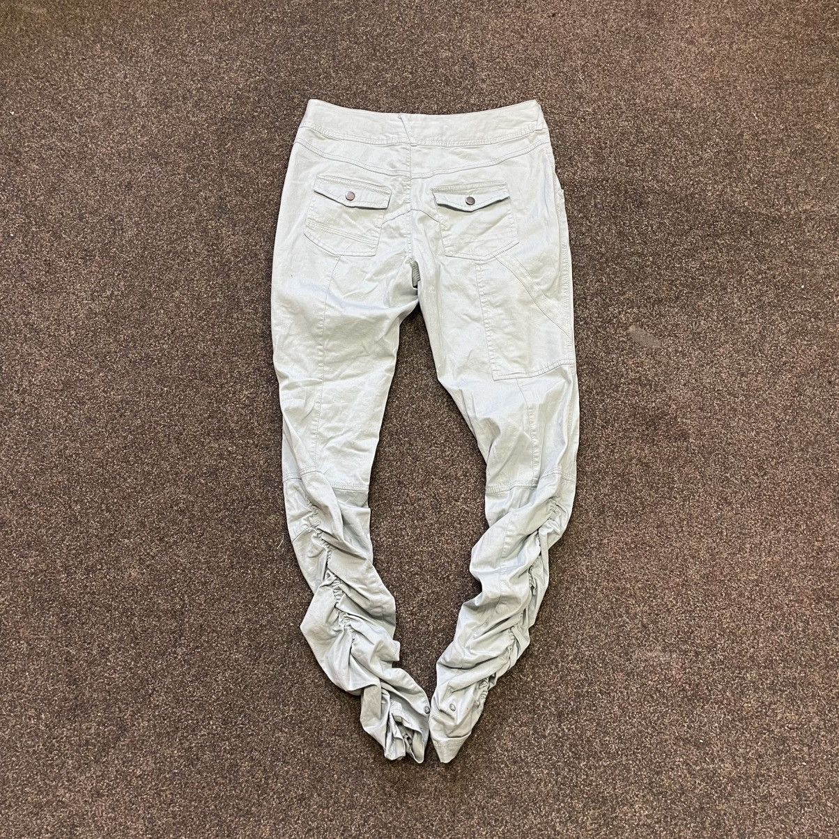 Vintage Y2K Baggy Wide Leg Distressed Cargo Pants Streetwear Logo Size 32" / US 10 / IT 46 - 1 Thumbnail
