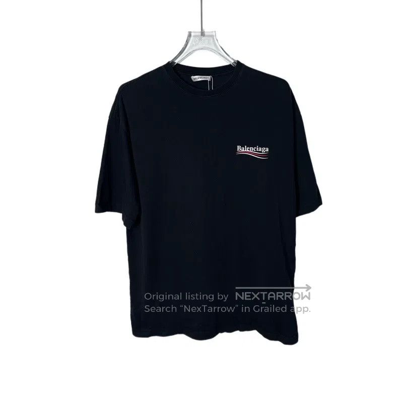 Other Balenciaga Black Embroidered Coke Logo Short Sleeve T-Shir Size US S / EU 44-46 / 1 - 1 Thumbnail
