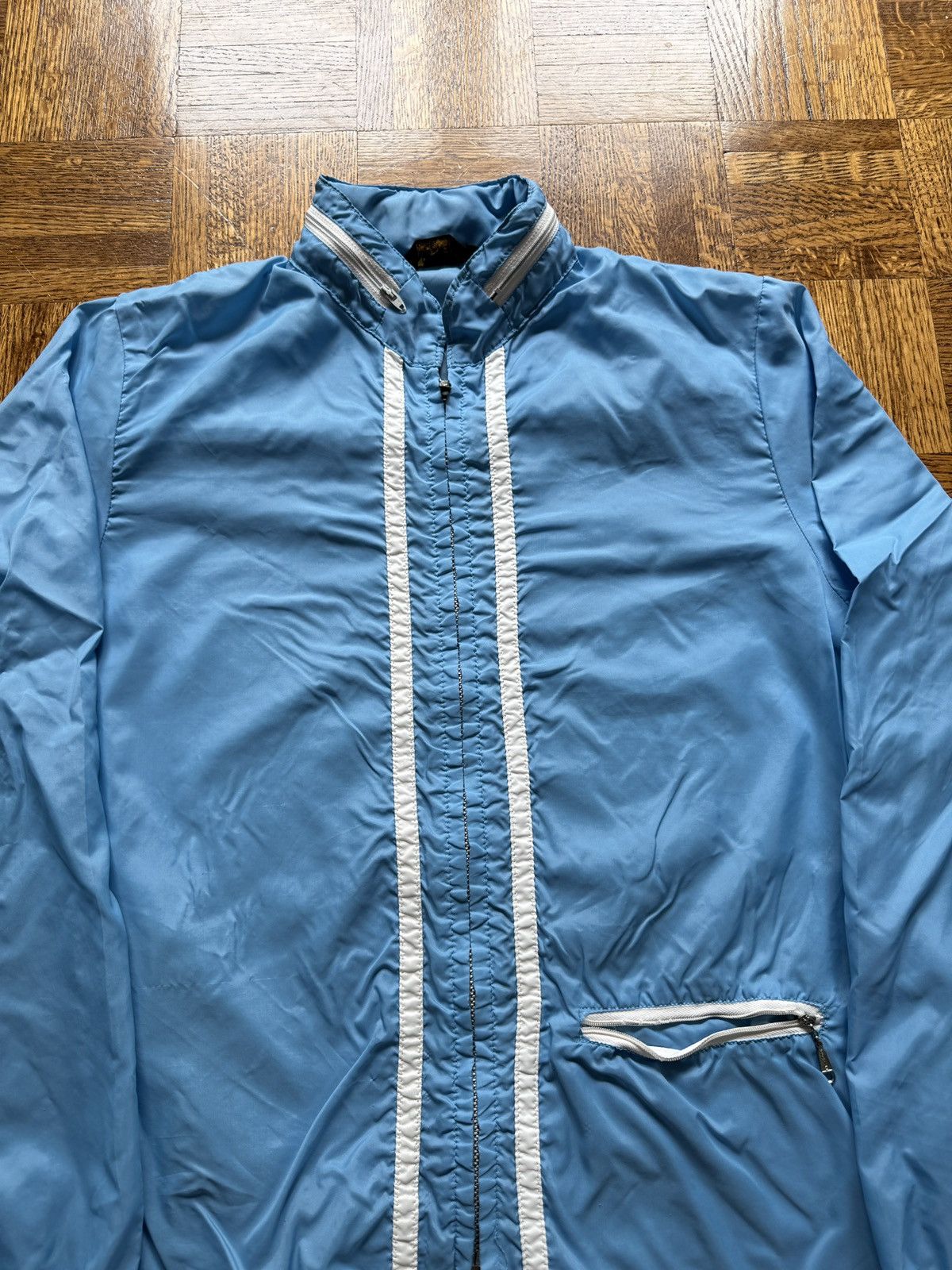 Vintage Vintage 70s Sir Jac Windbreaker Zip Up Racing Jacket Size US S / EU 44-46 / 1 - 5 Thumbnail