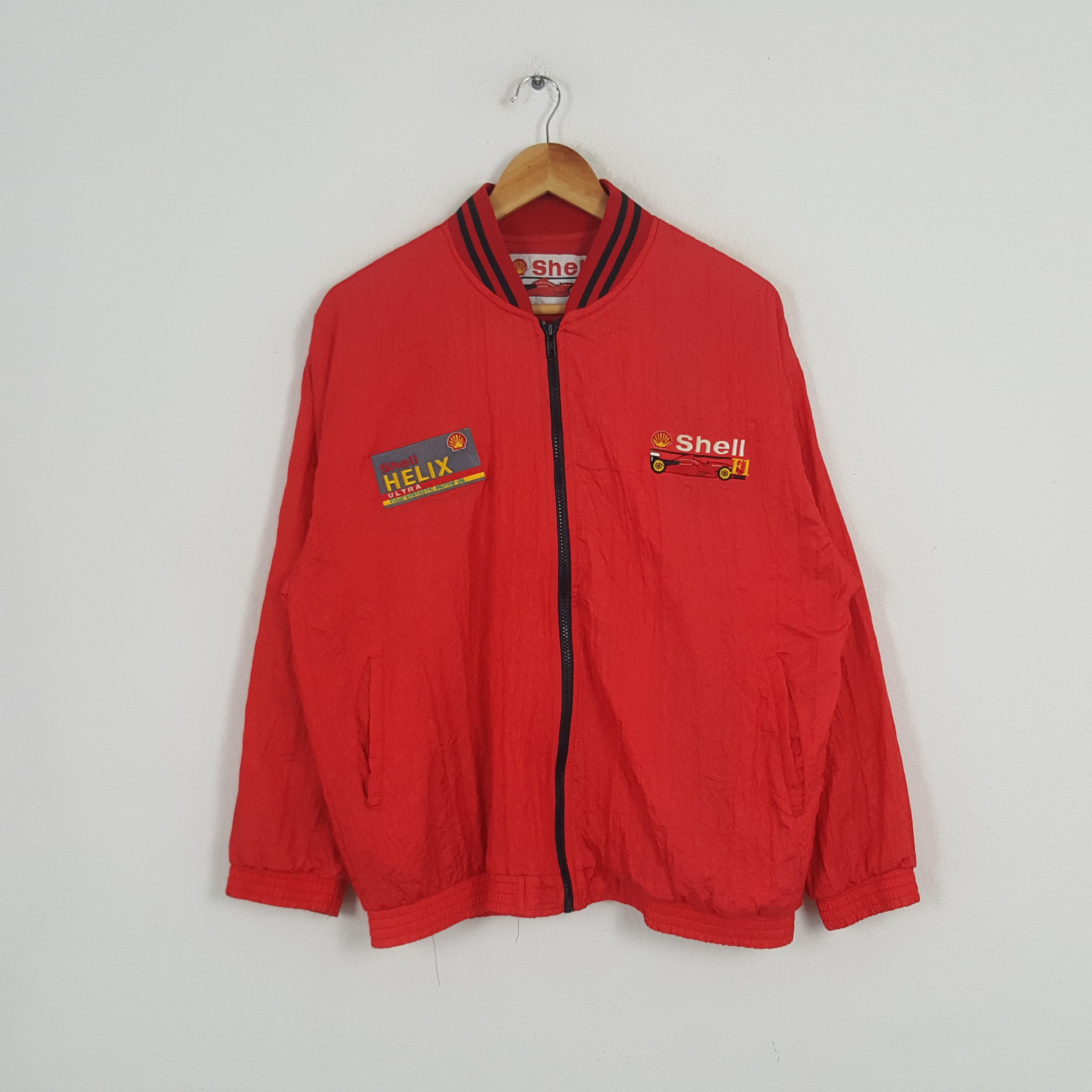 Ferrari × Vintage Vintage Shell F1 Racing Formula One Jacket Size US L / EU 52-54 / 3 - 1 Thumbnail