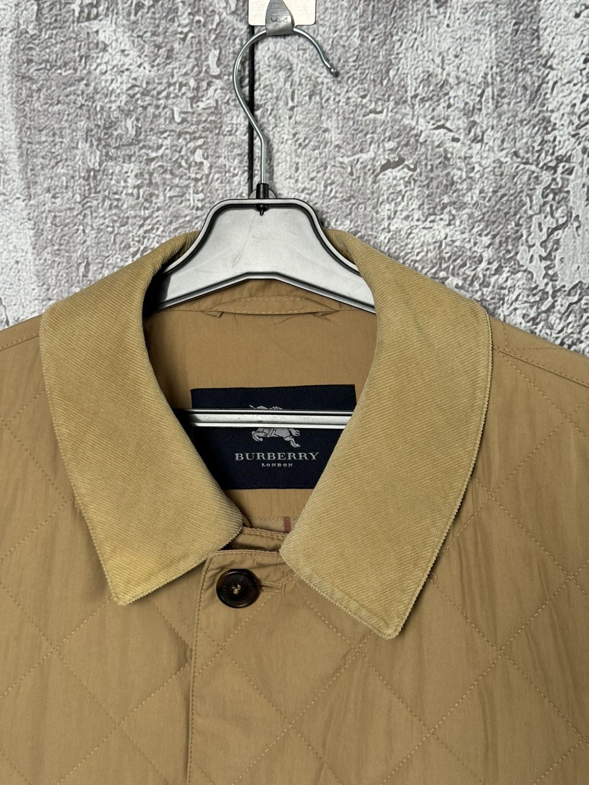 Burberry Burberry London Men’s Quilted Jacket Nova Check Lining sz 48 Size US M / EU 48-50 / 2 - 7 Thumbnail
